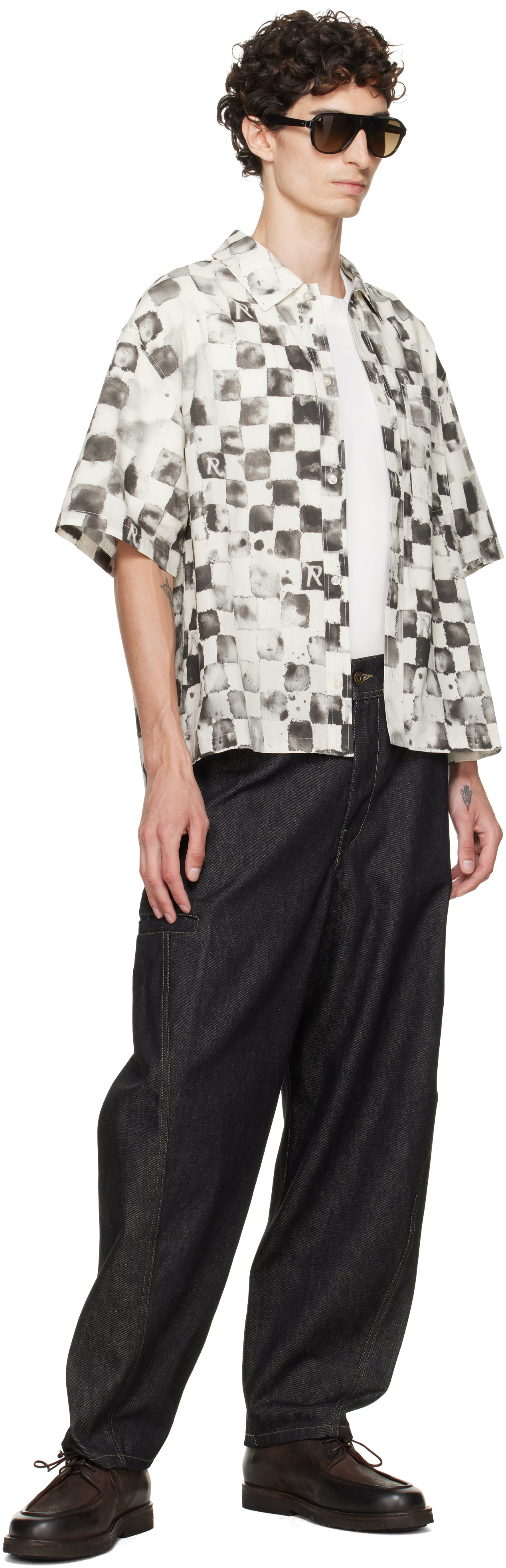 Represent - Chemise décontractée blanche