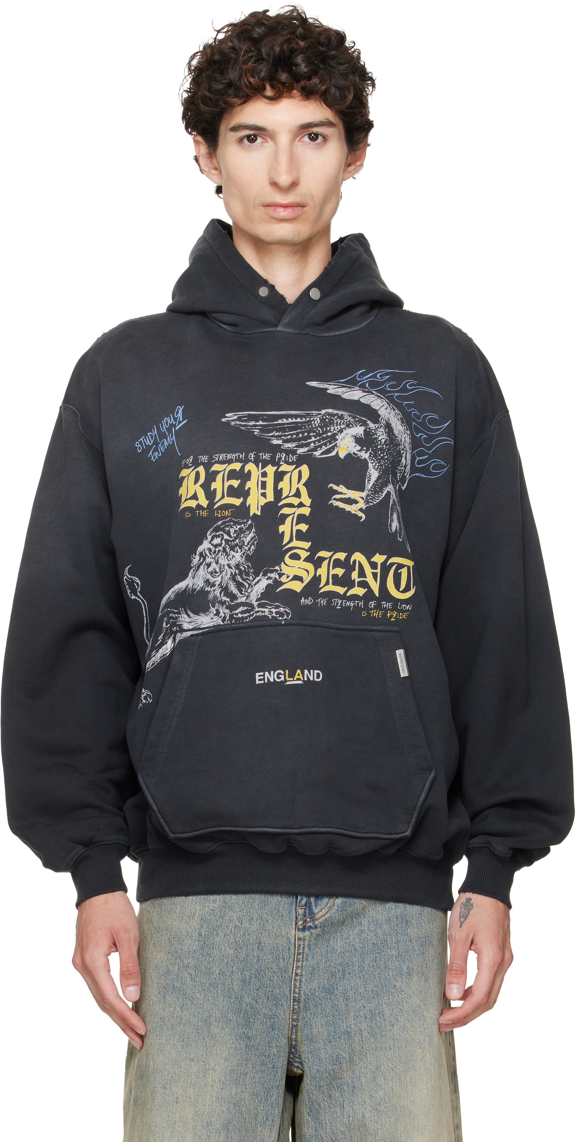 Represent - Black Enemy Hoodie