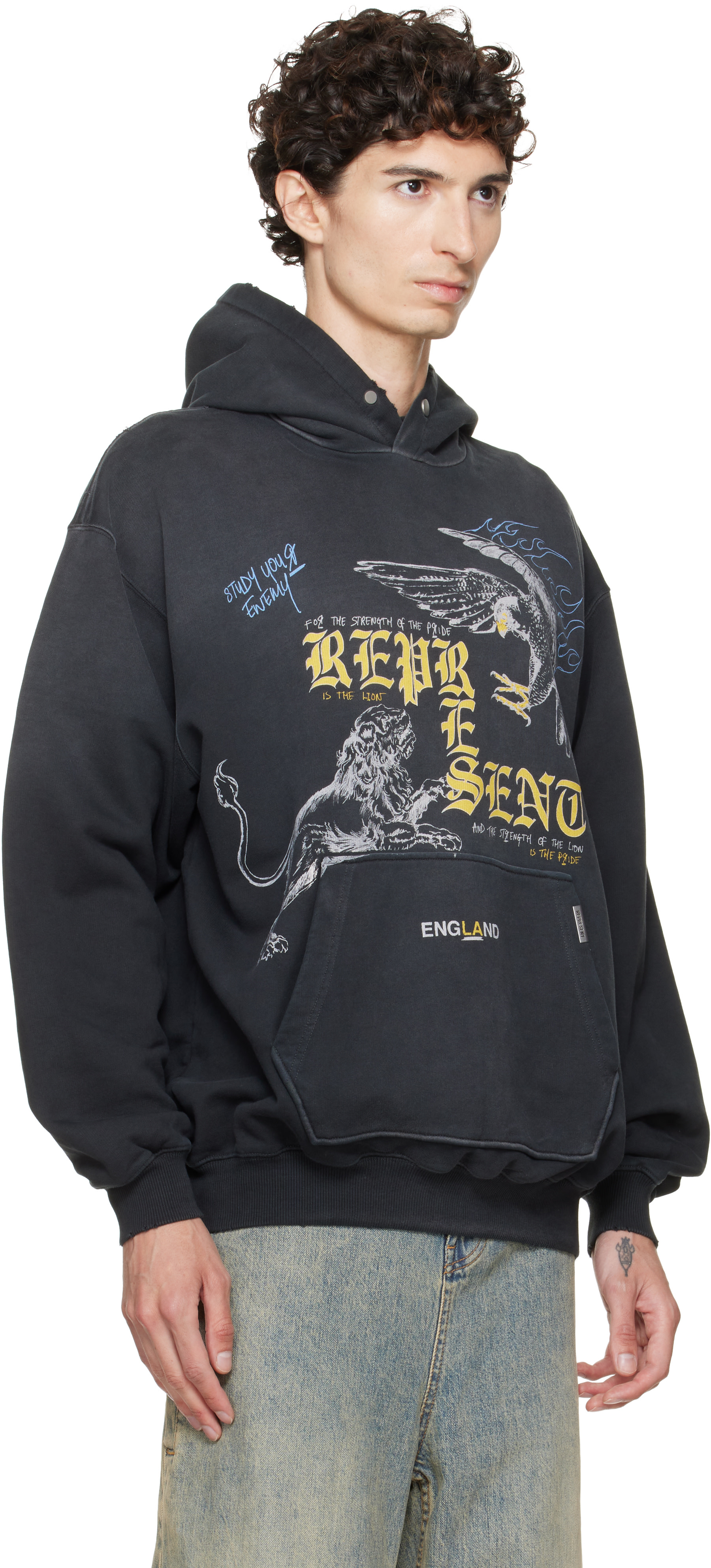 Represent - Black Enemy Hoodie