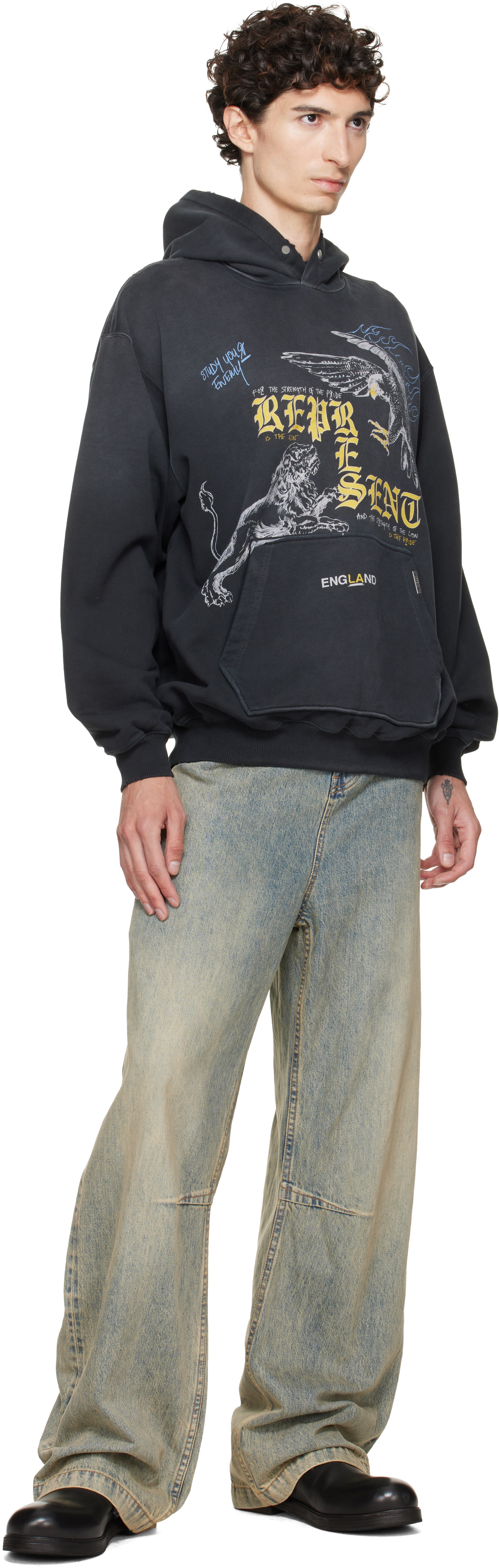 Represent - Black Enemy Hoodie