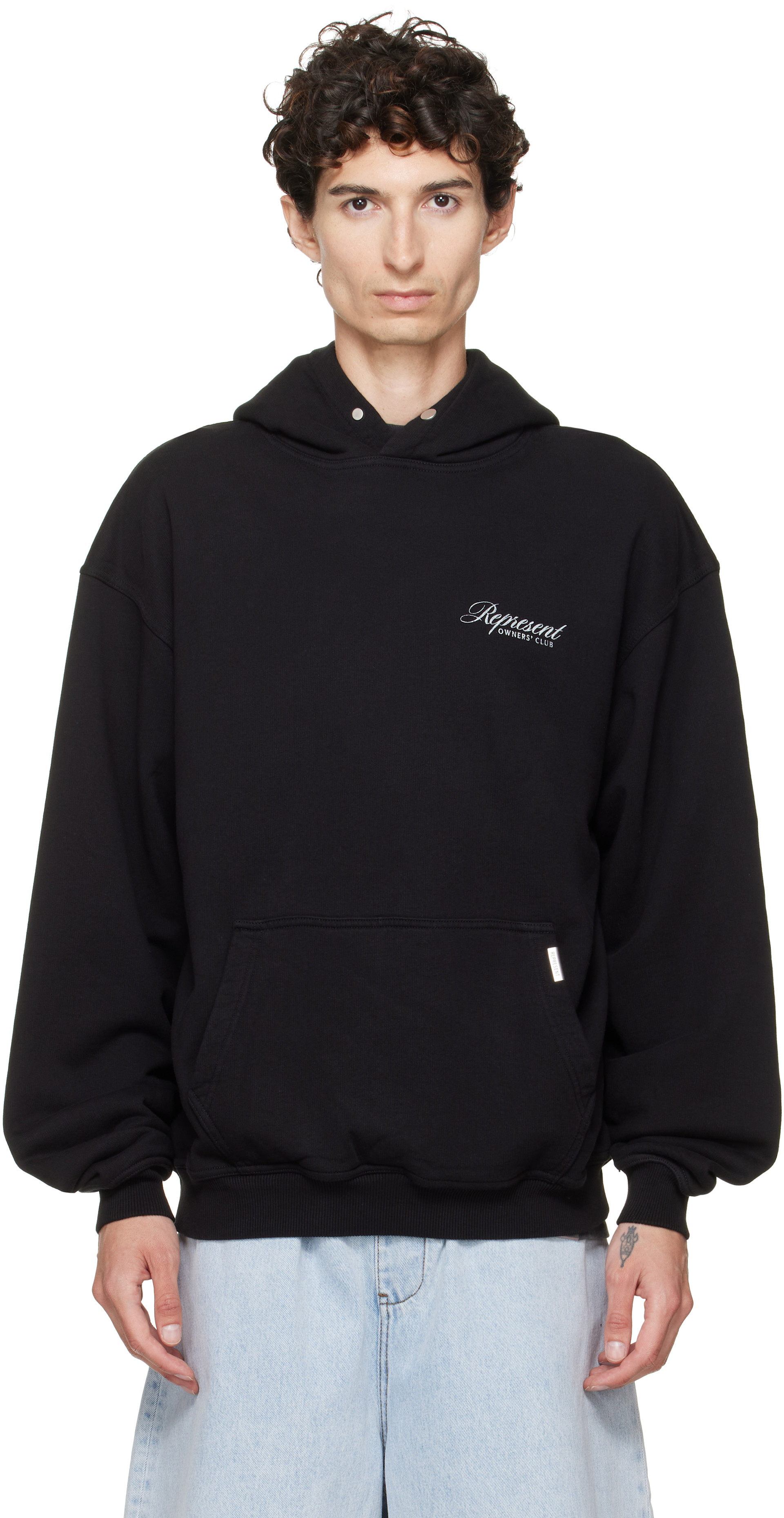 Represent - Pull à capuche 'Owners Club' noir à imprimés