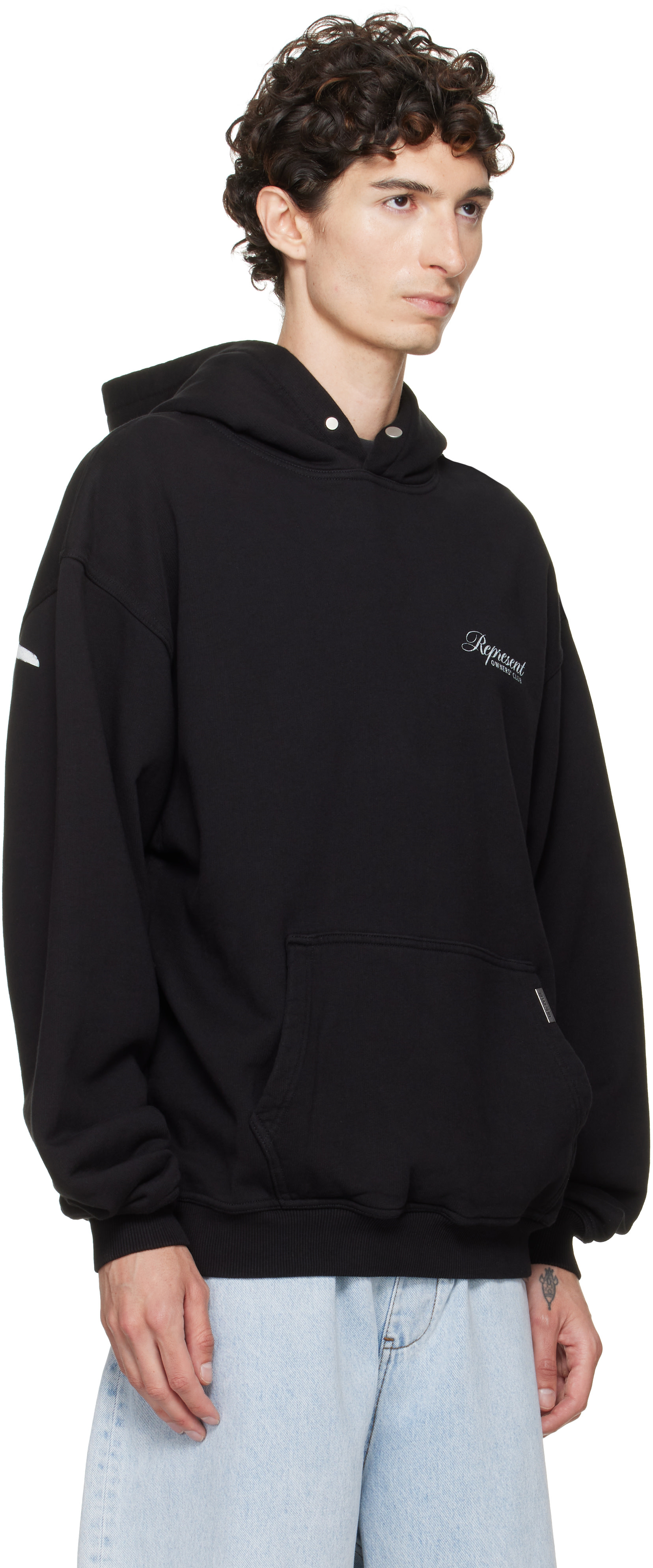 Represent - Pull à capuche 'Owners Club' noir à imprimés