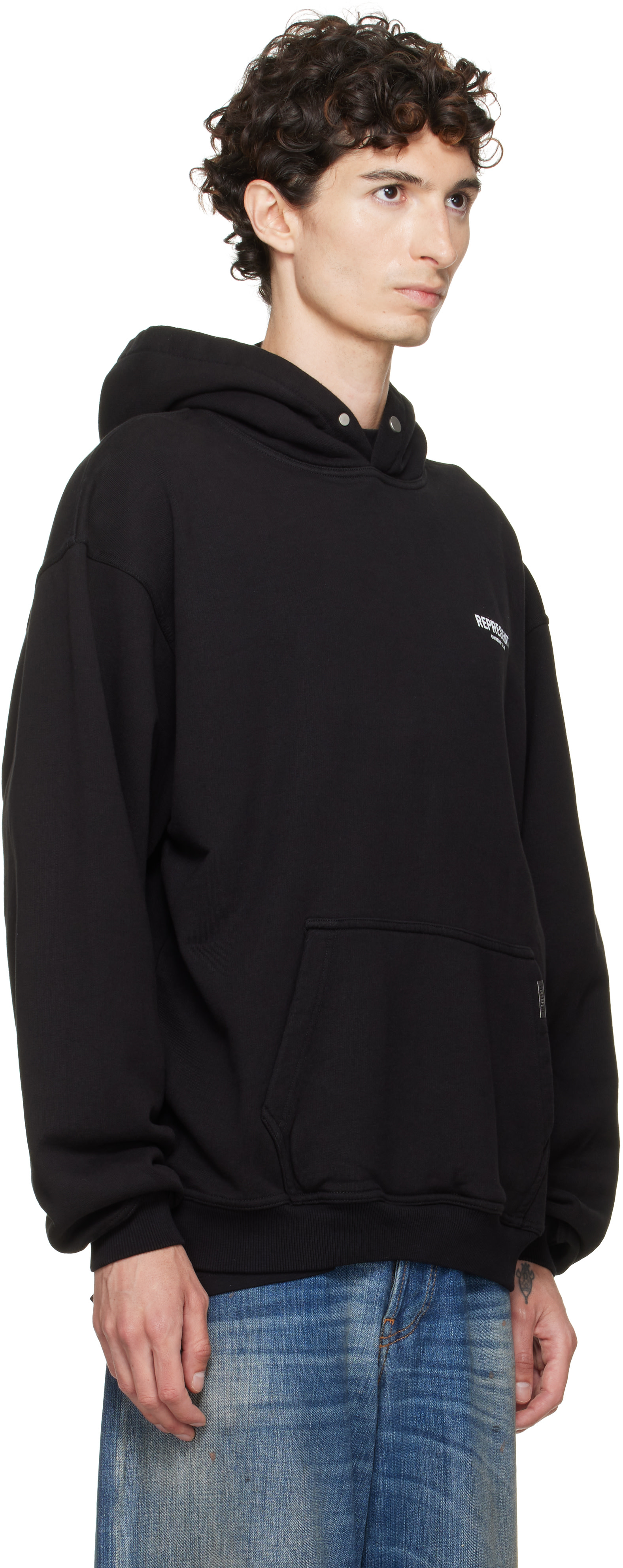 Represent - Pull à capuche 'Owners Club' noir à imprimés