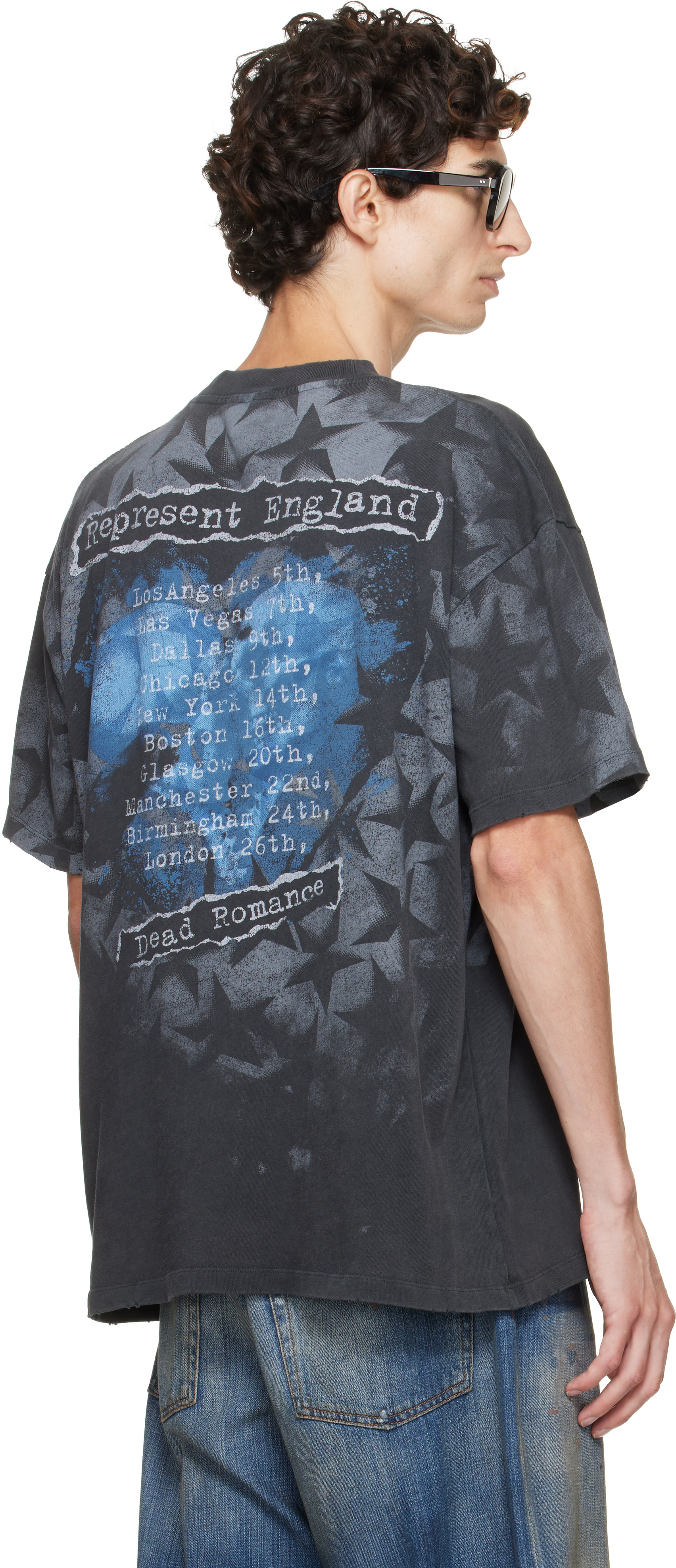 Represent - T-shirt 'Romance' noir