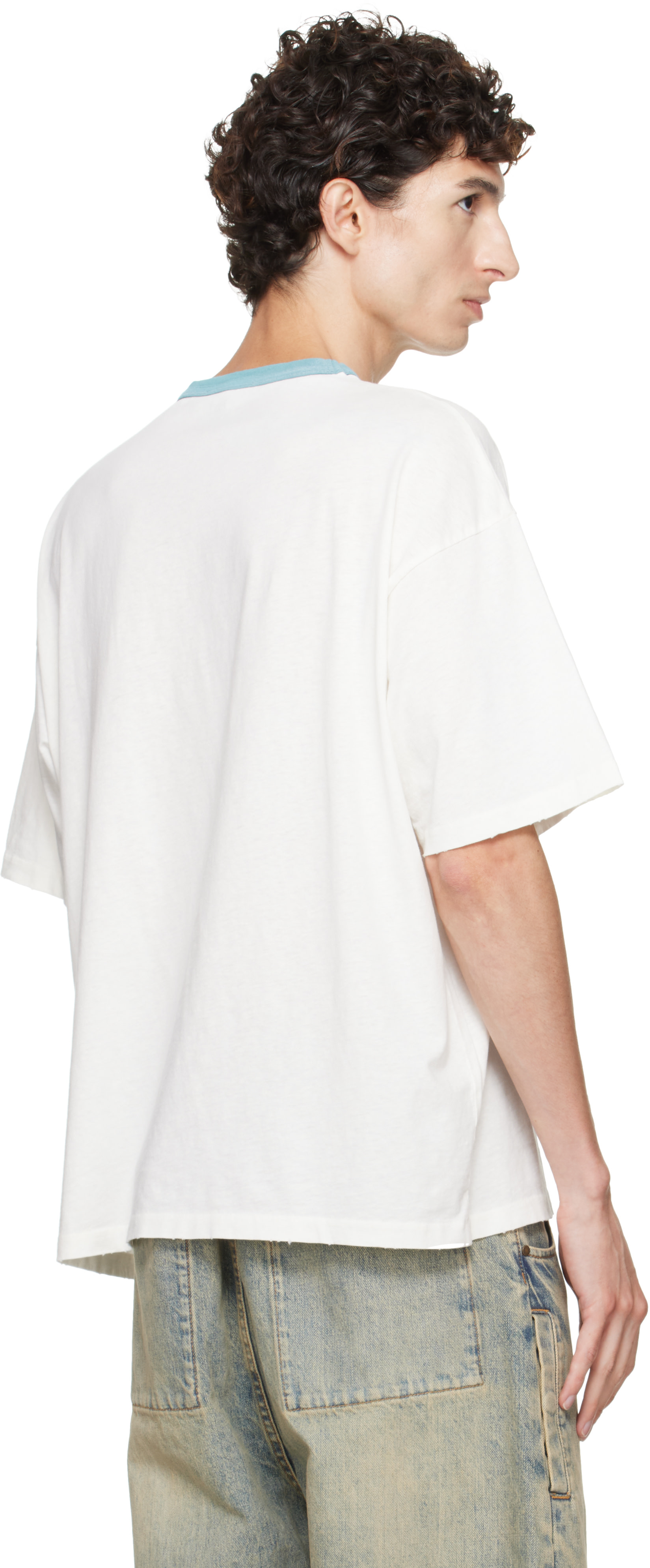 Represent - White 'Busy Doing Nothing' T-shirt