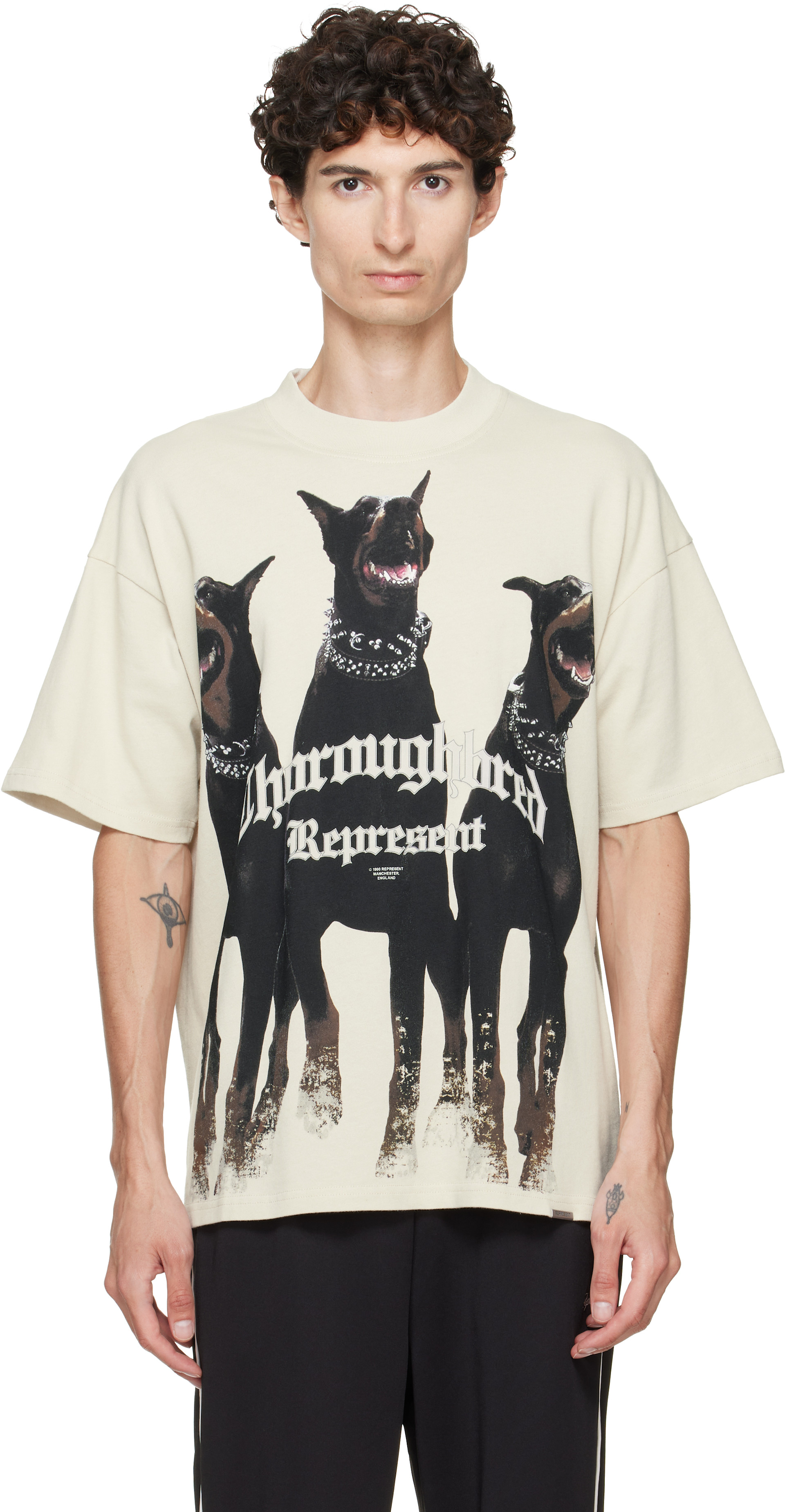 Represent - White Thoroughbred T-Shirt