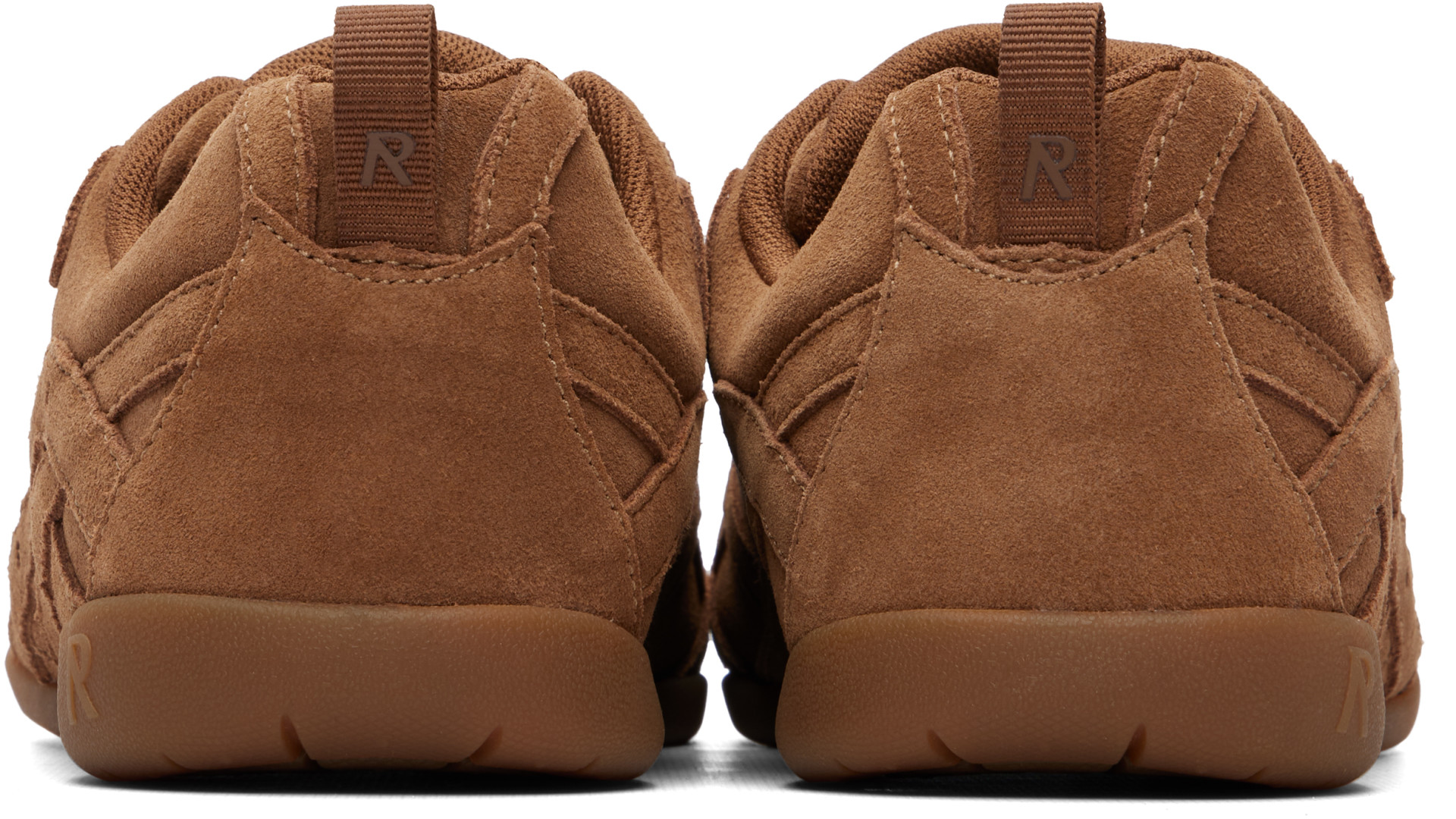 Represent - Tan Rally Suede Sneakers