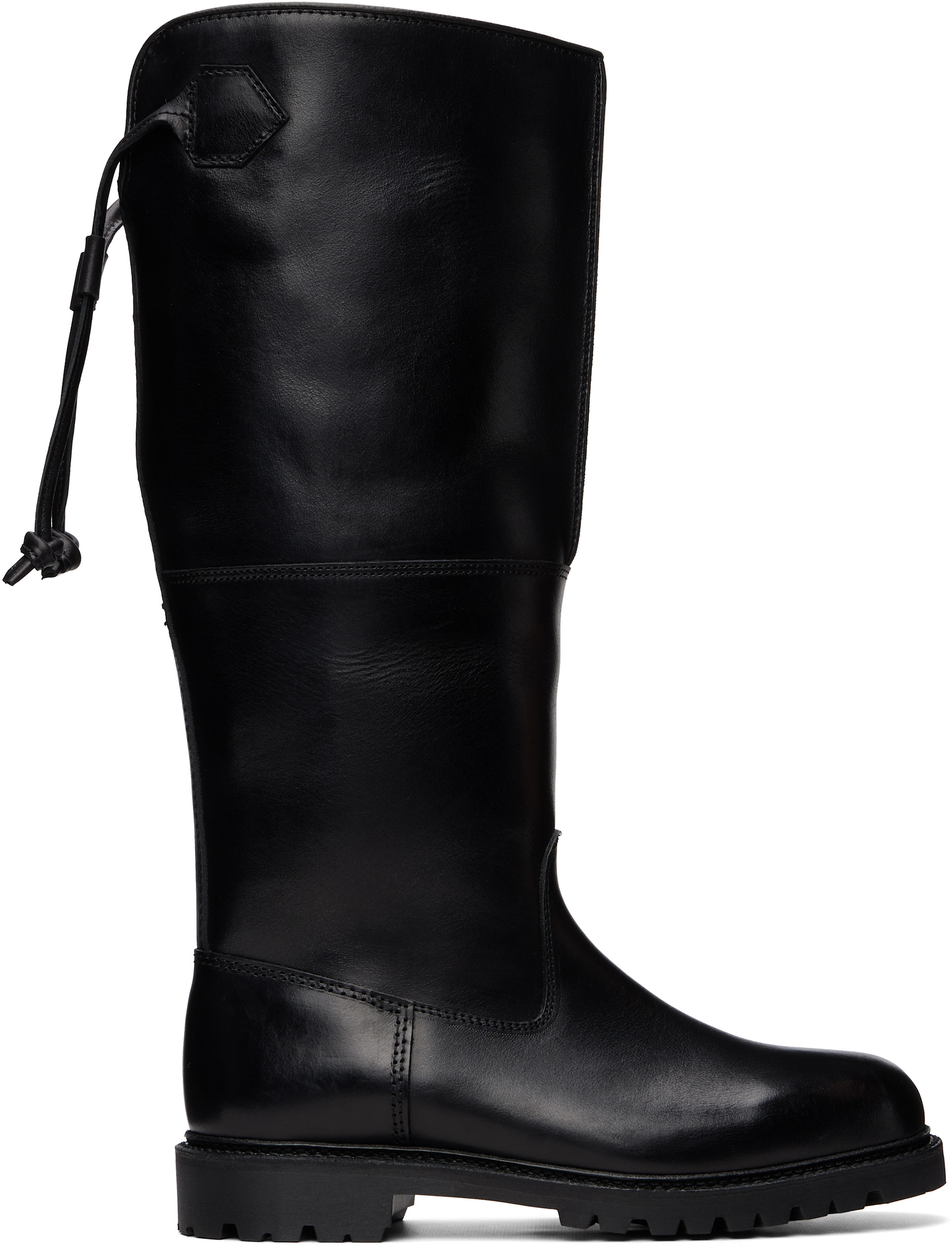 Rier: Black Ludwig Reiter Edition Forest Tall Boots | SSENSE