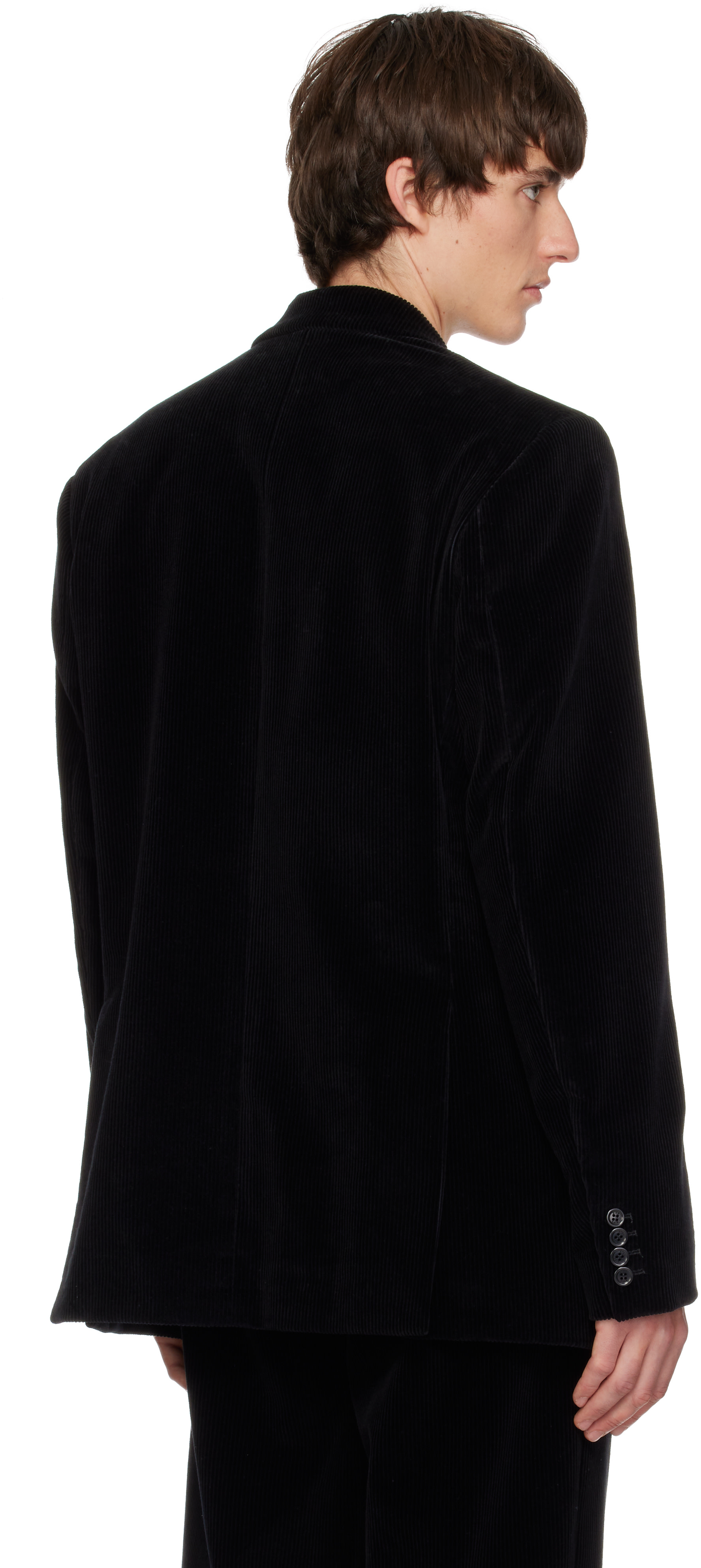 Rier - Black Corduroy Blazer