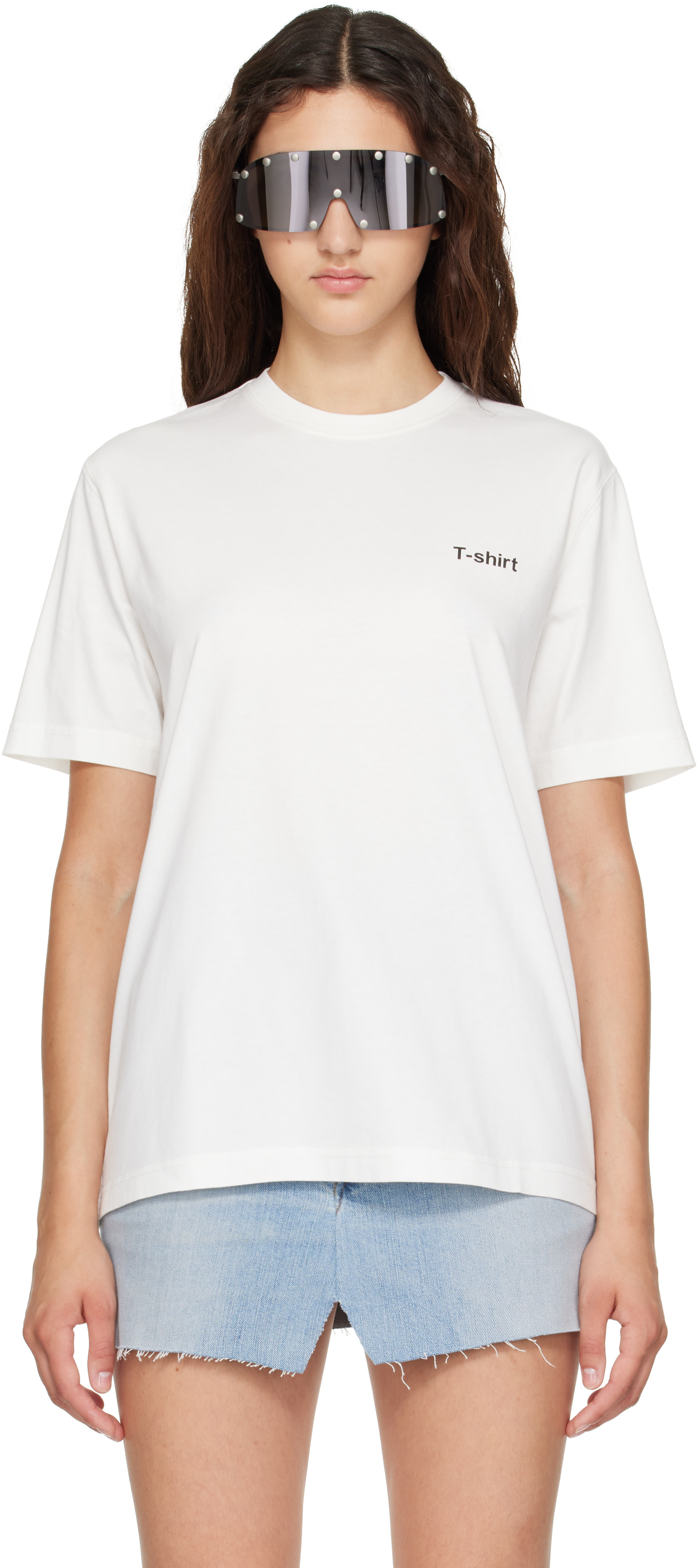 VETEMENTS　Tシャツ　Sサイズ VETEMENTS: White 'T-shirt Definition' T-shirt | SSENSE