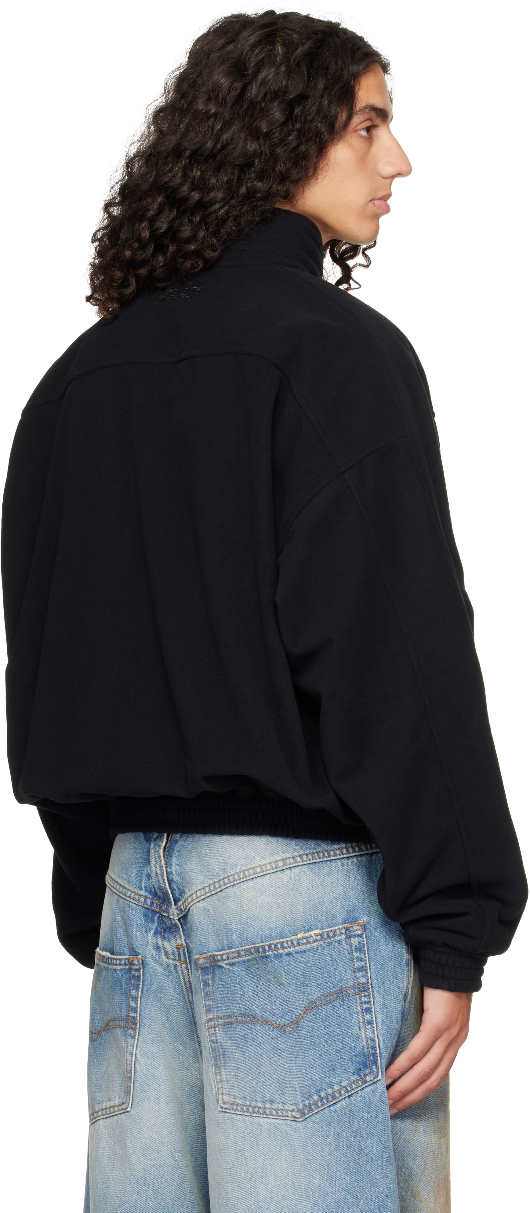VETEMENTS - Black Out Fleece Jacket