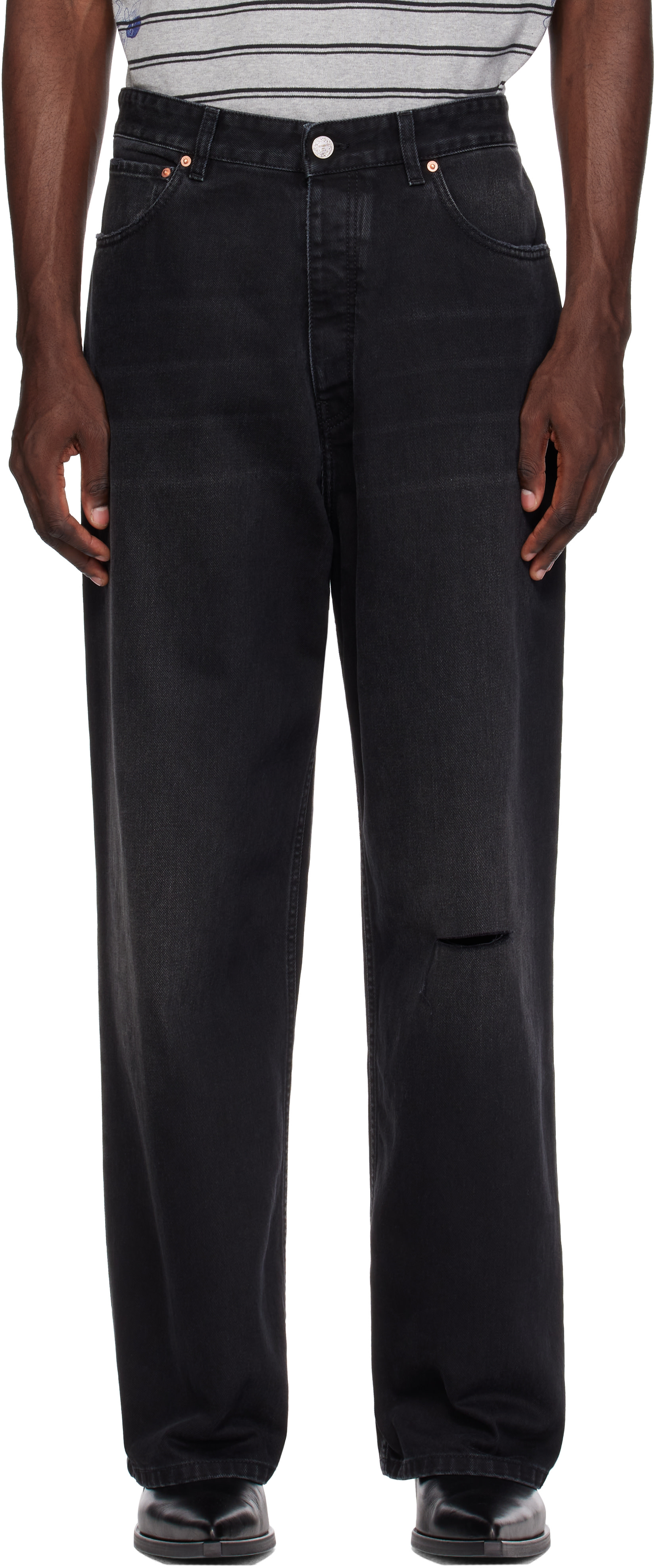 VETEMENTS - Black Baggy Jeans