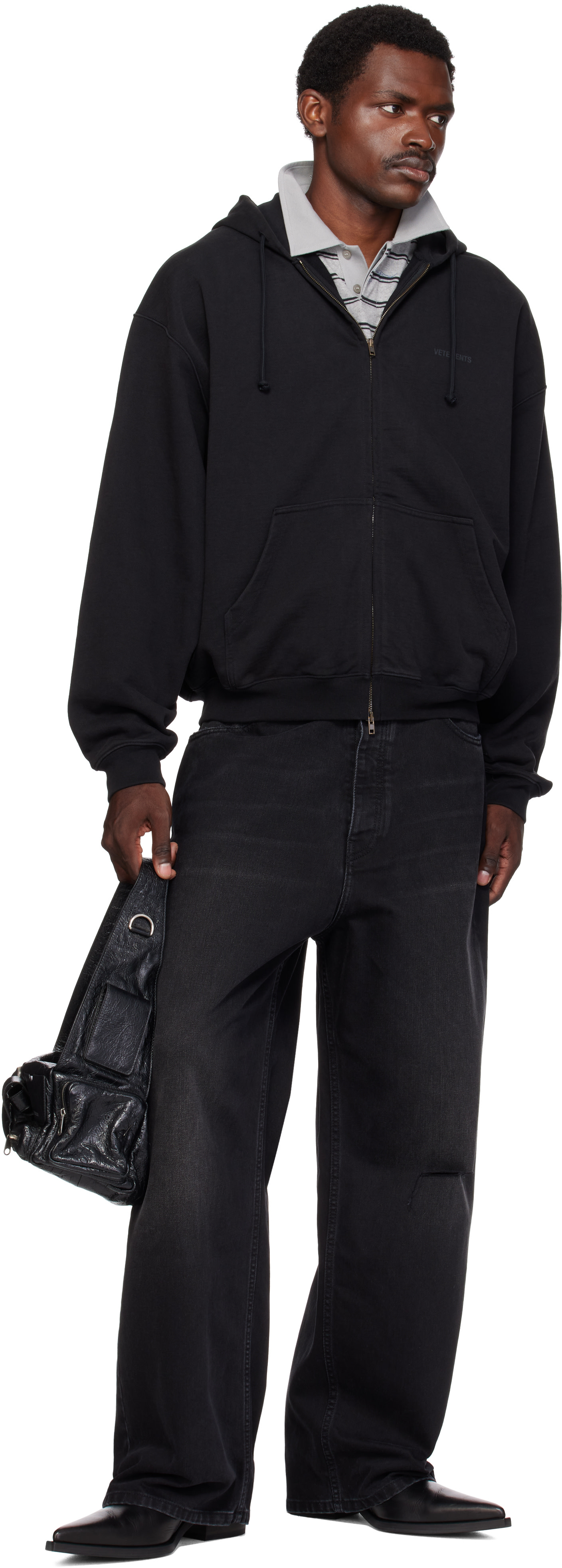 VETEMENTS - Black Baggy Jeans