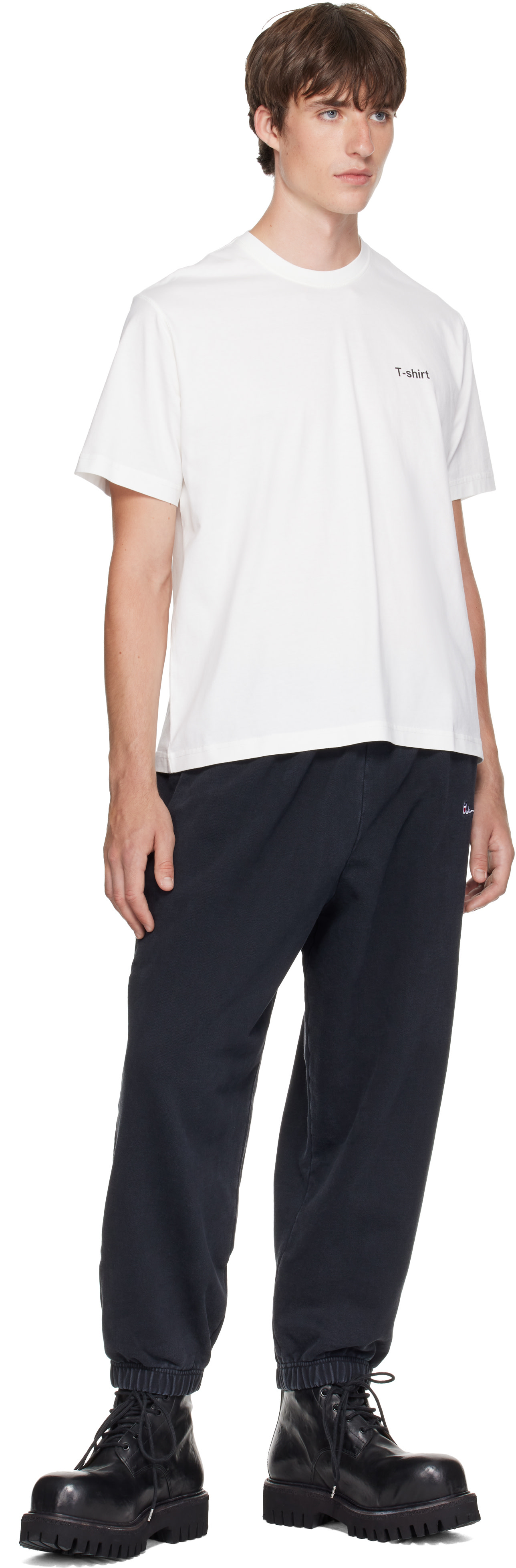VETEMENTS - Black Athletic Logo Sweatpants