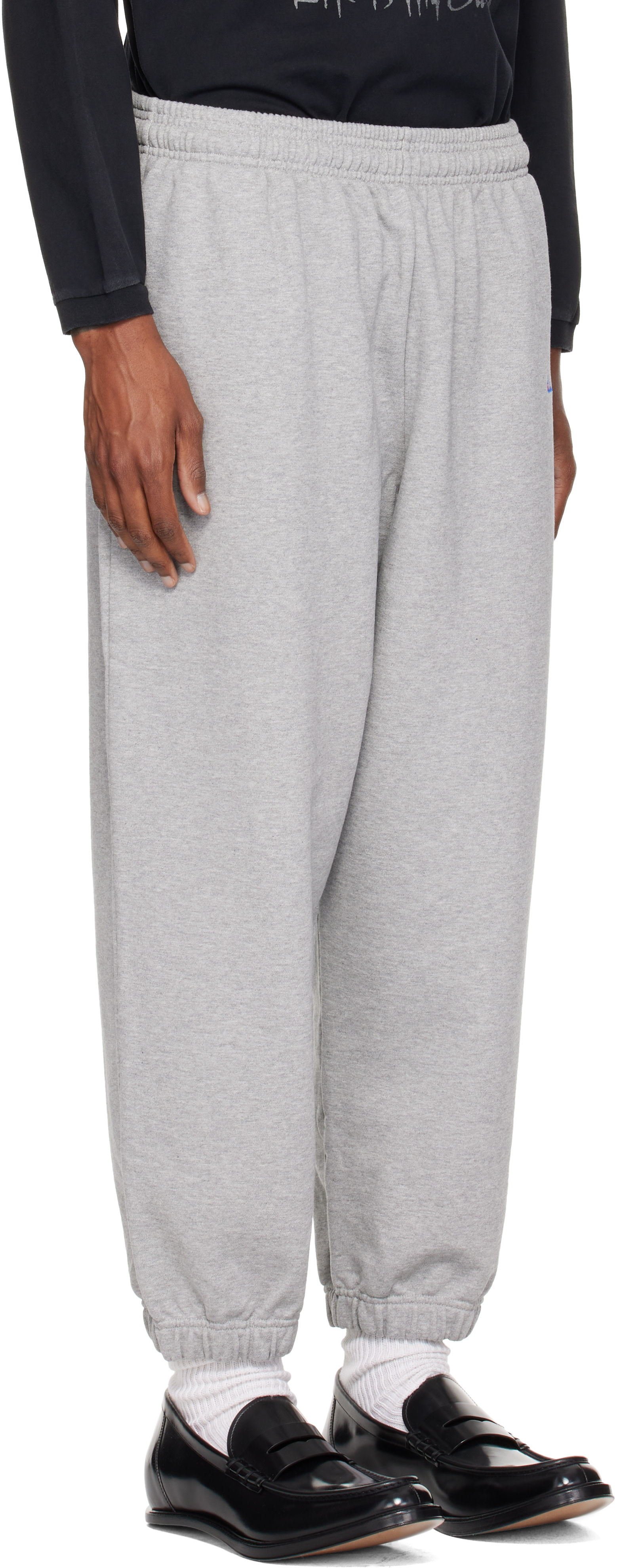 VETEMENTS - Gray Athletic Logo Sweatpants