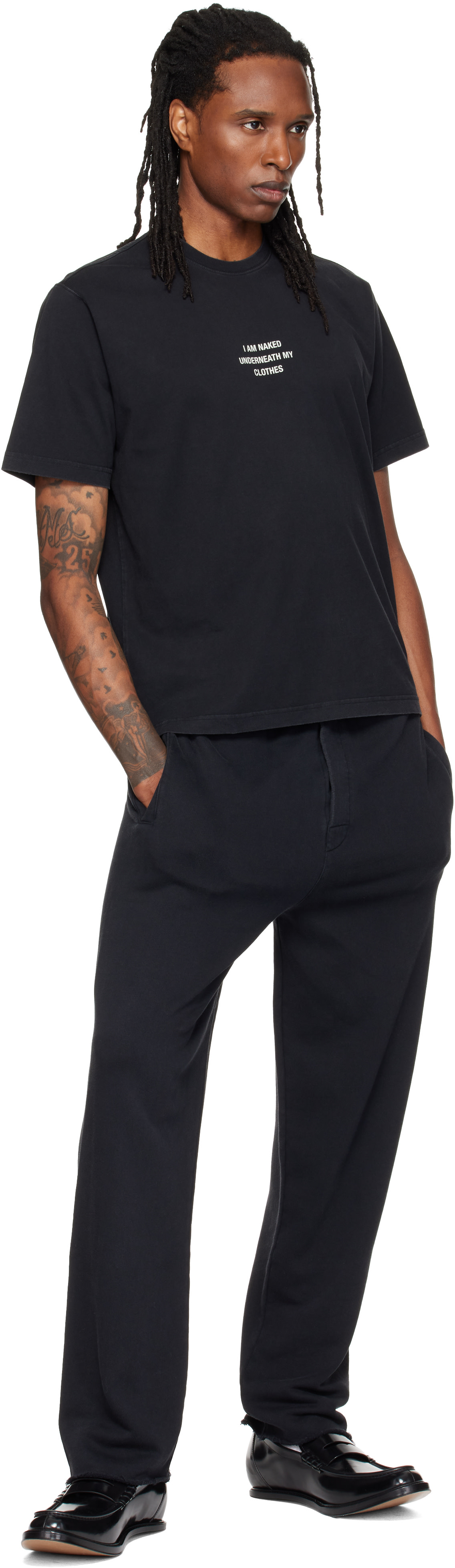 VETEMENTS - Black Tailored Sweatpants