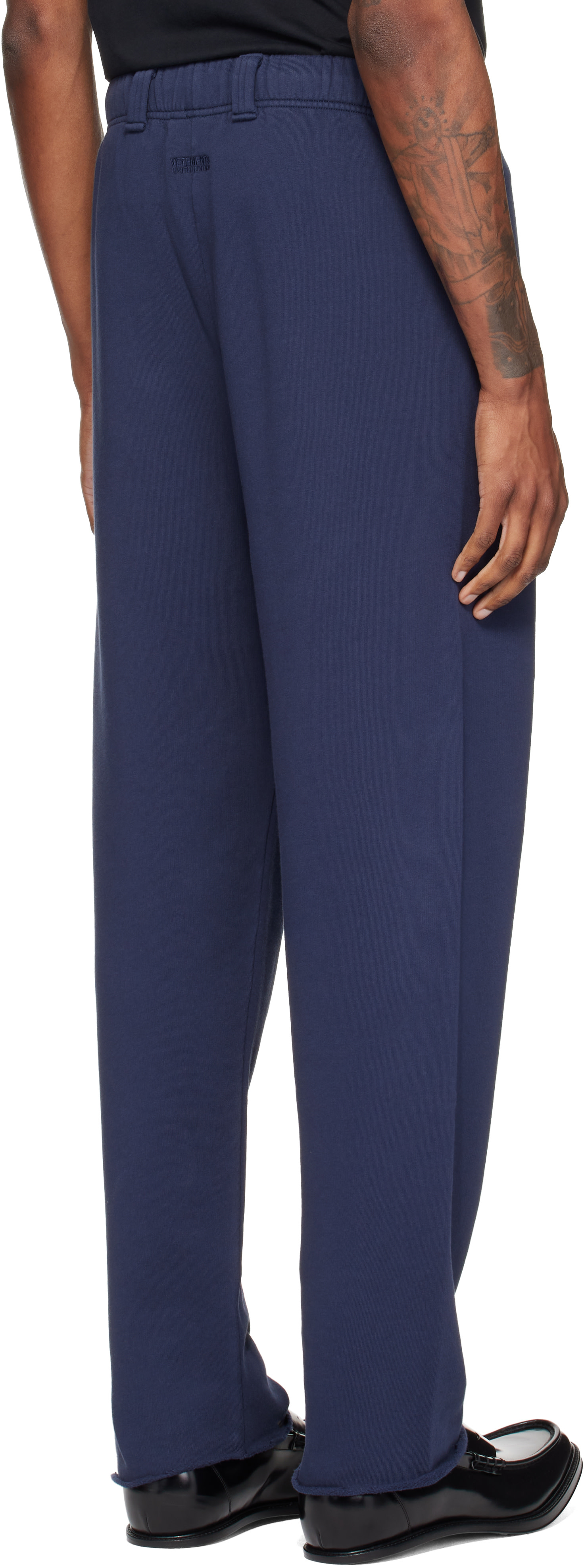 VETEMENTS - Navy Tailored Sweatpants