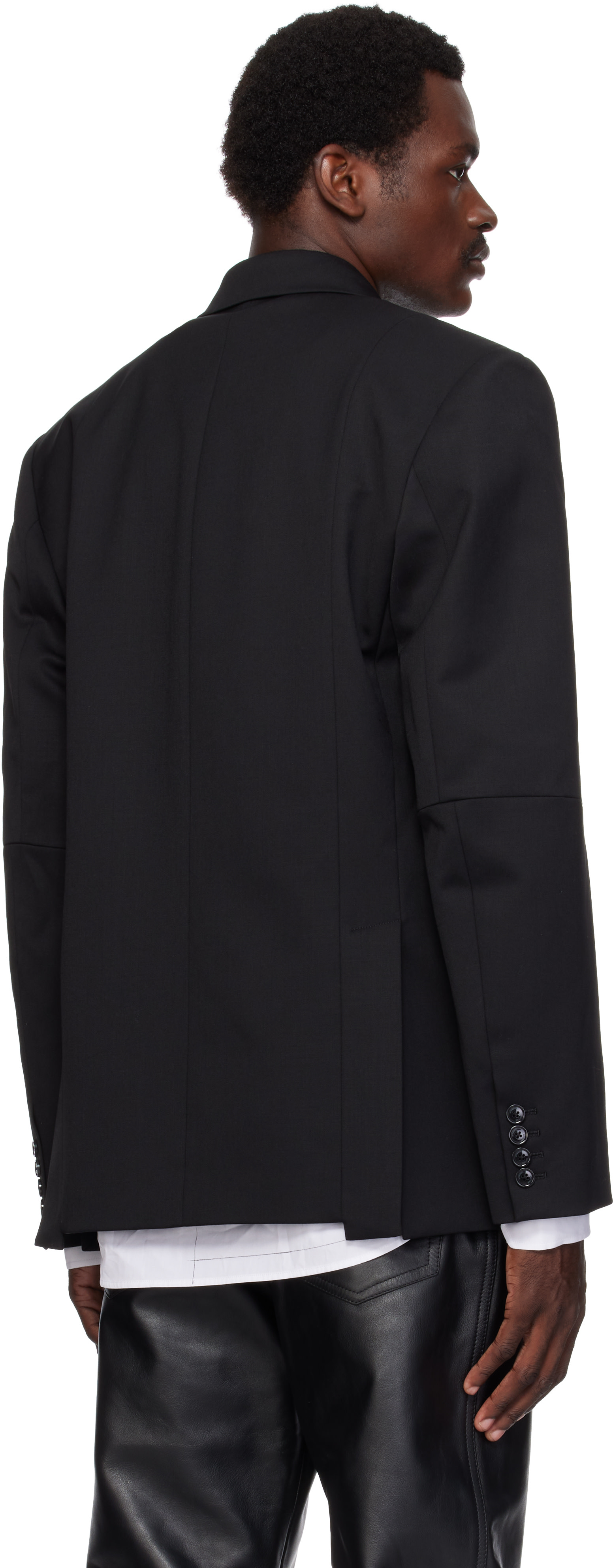 VETEMENTS - 灰色 Cut-Up Tailored 西装外套