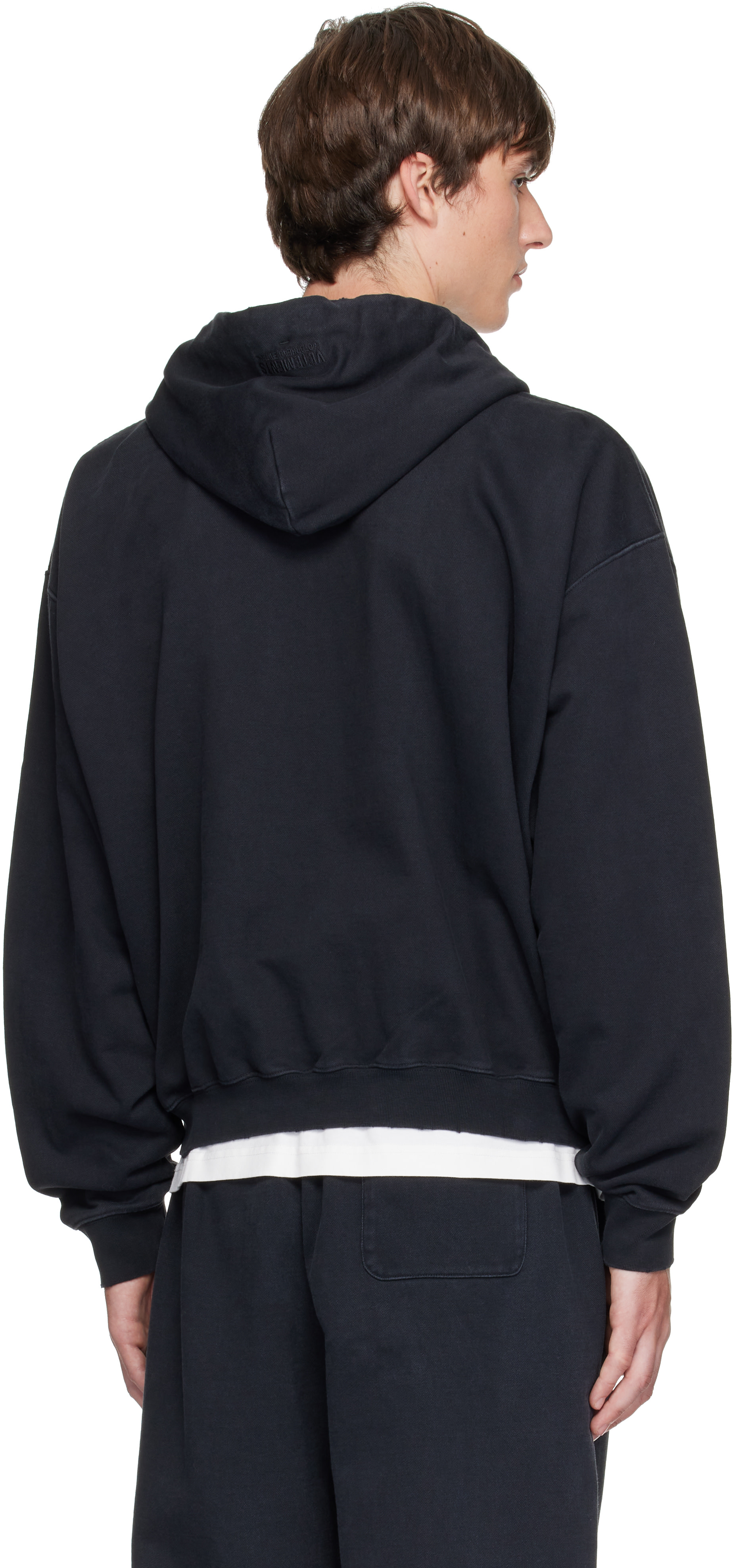 VETEMENTS - Pull à capuche noir édition Motörhead
