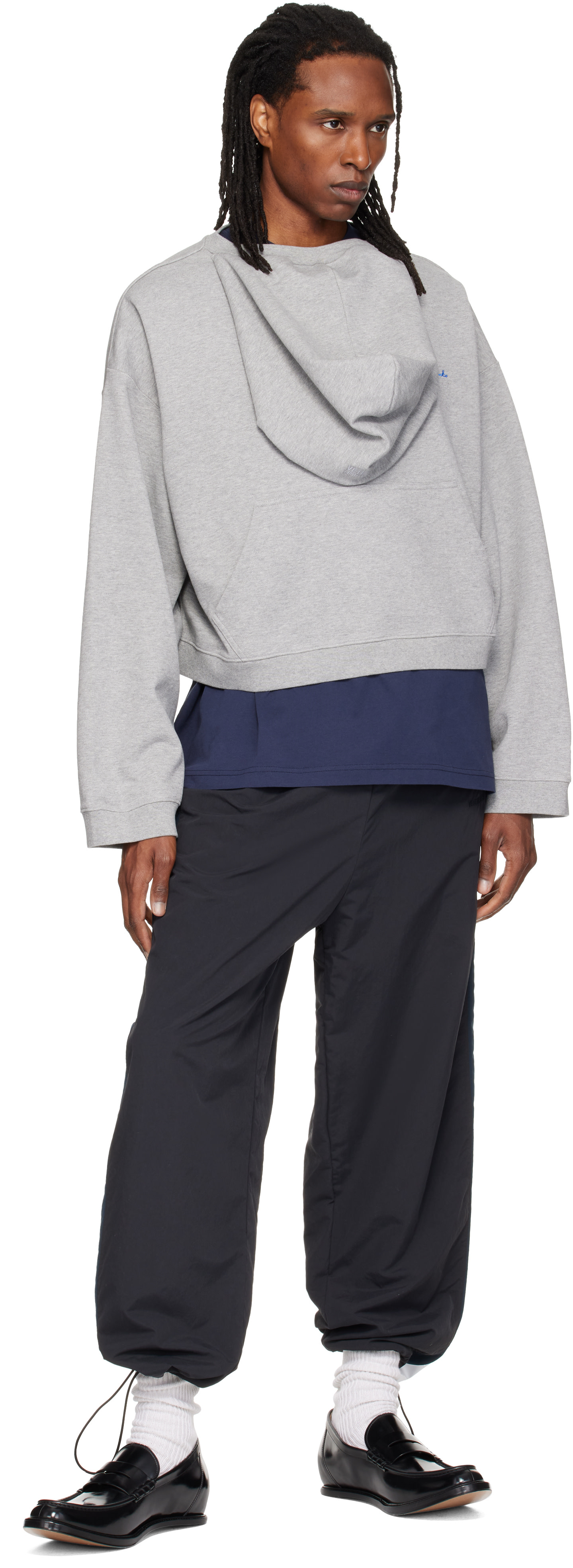 VETEMENTS - グレー Athletic Logo フーディ