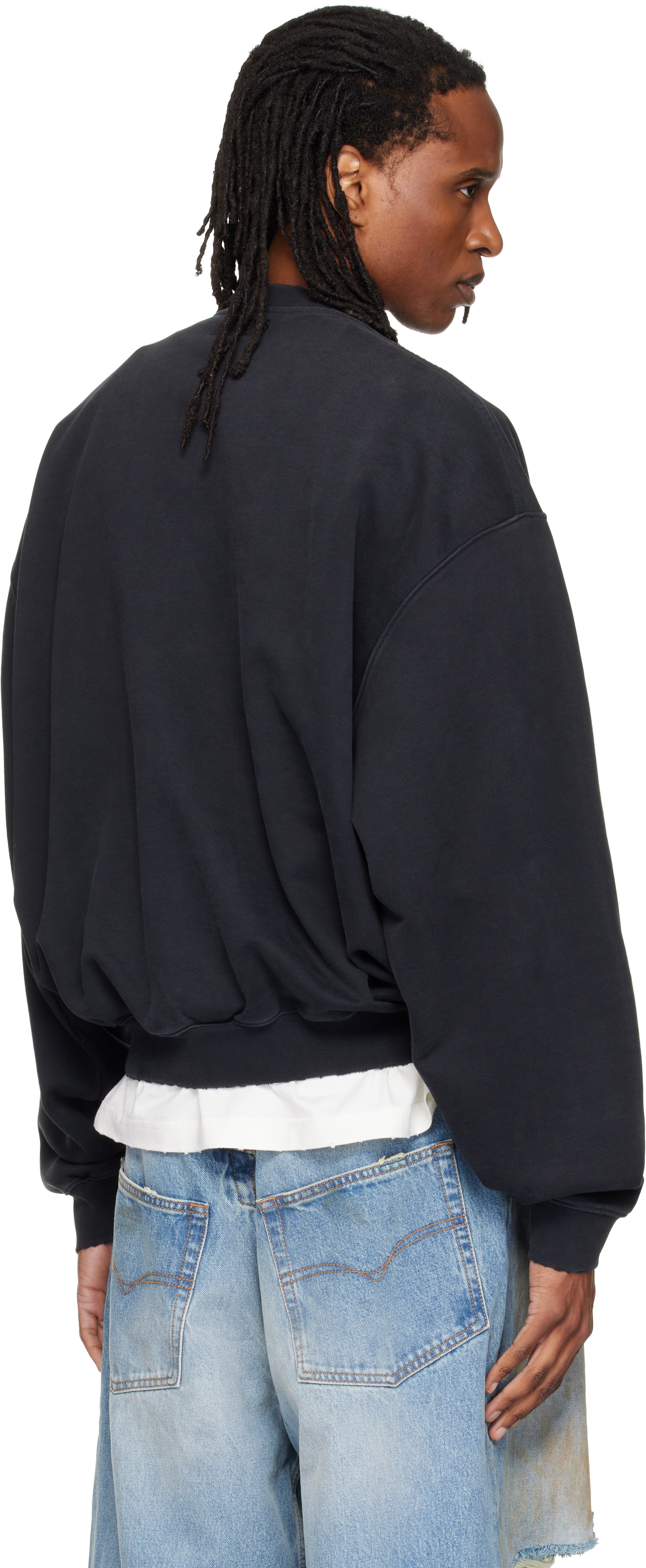 VETEMENTS - Pull molletonné 'Fuck You Very Much' noir
