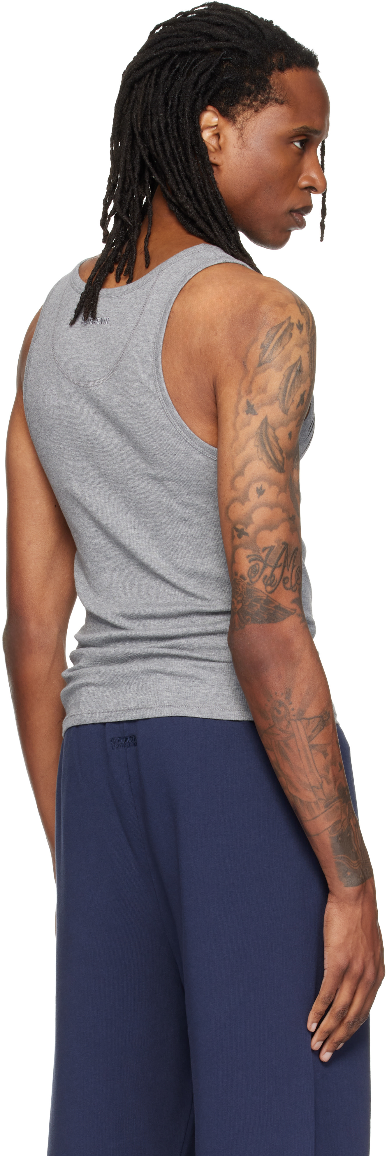 VETEMENTS - グレー Tattoo タンクトップ