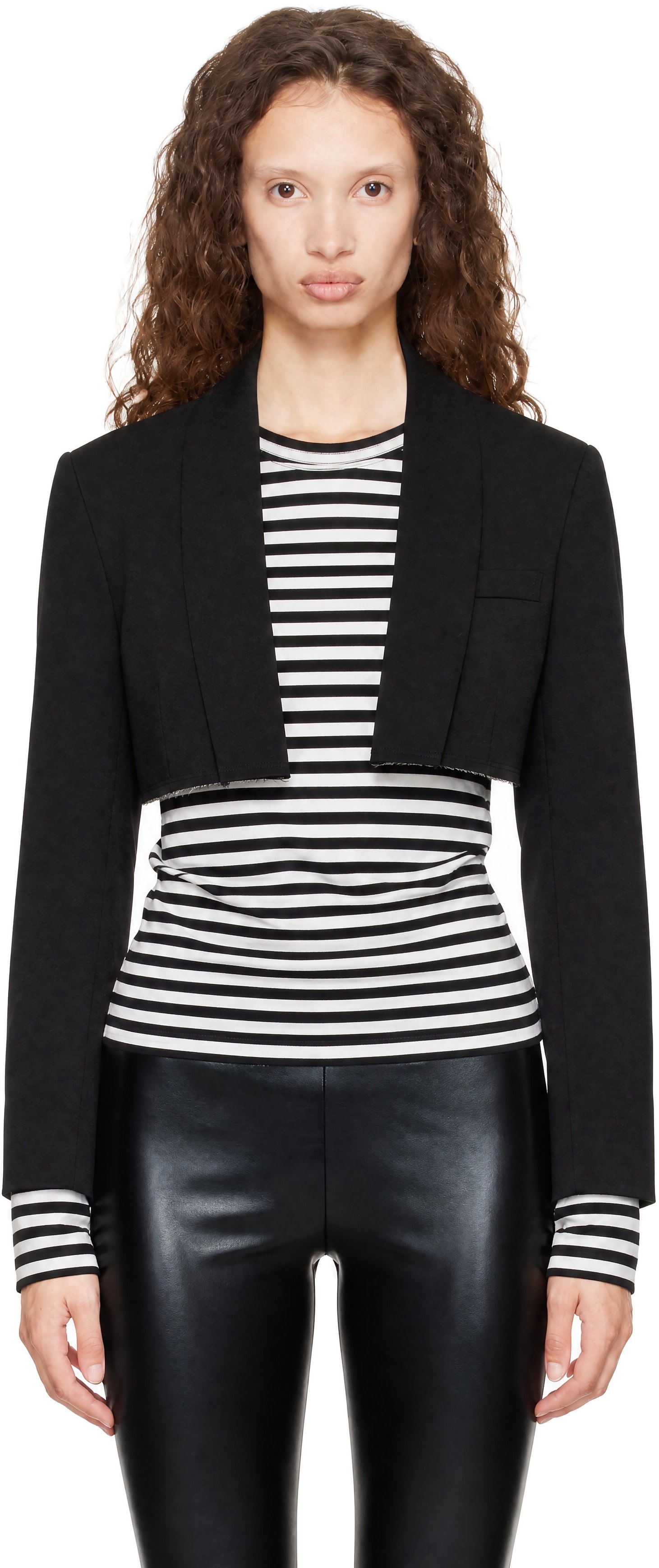 Comme des Garçons Comme des Garçons - Black Wool Doeskin Jacket