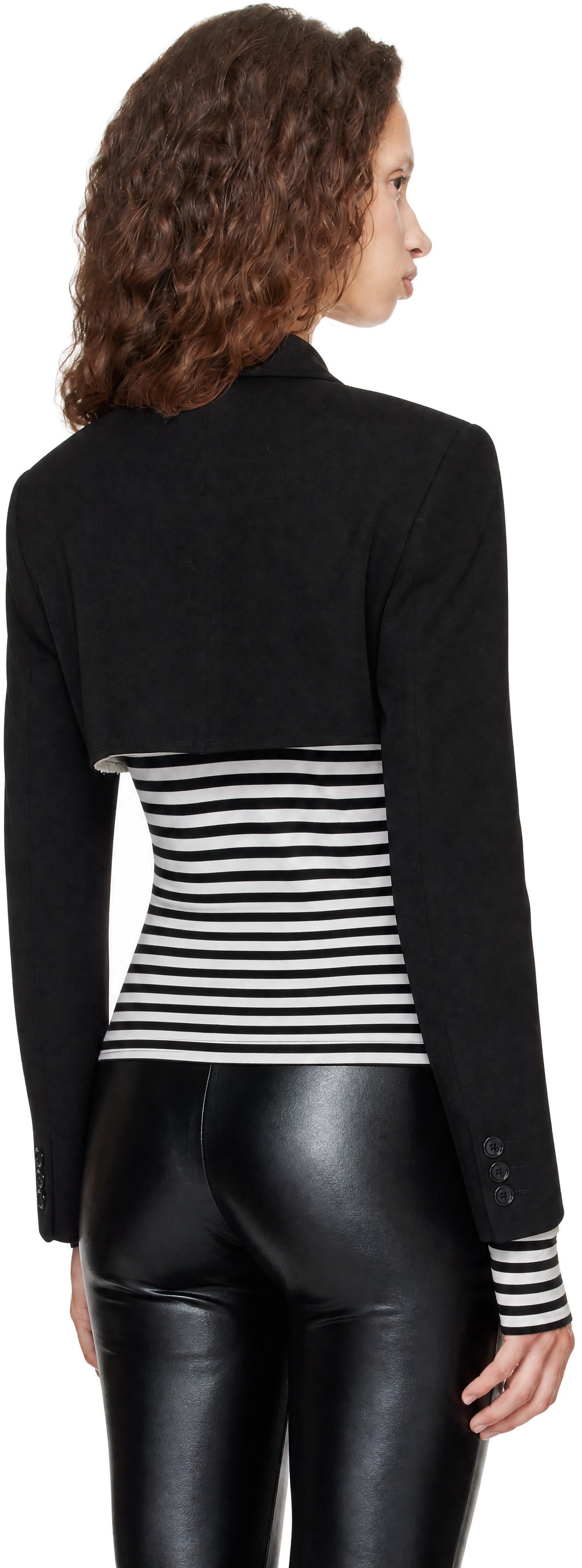 Comme des Garçons Comme des Garçons - Black Wool Doeskin Jacket