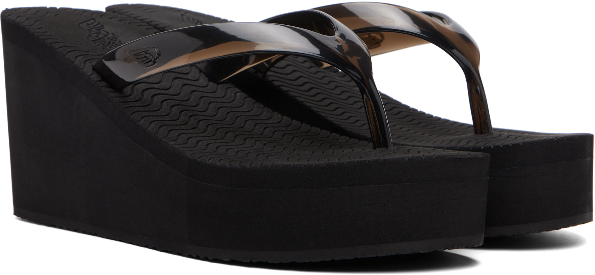 Ancient Greek Sandals: ブラック Etheria ヒールサンダル | SSENSE 日本