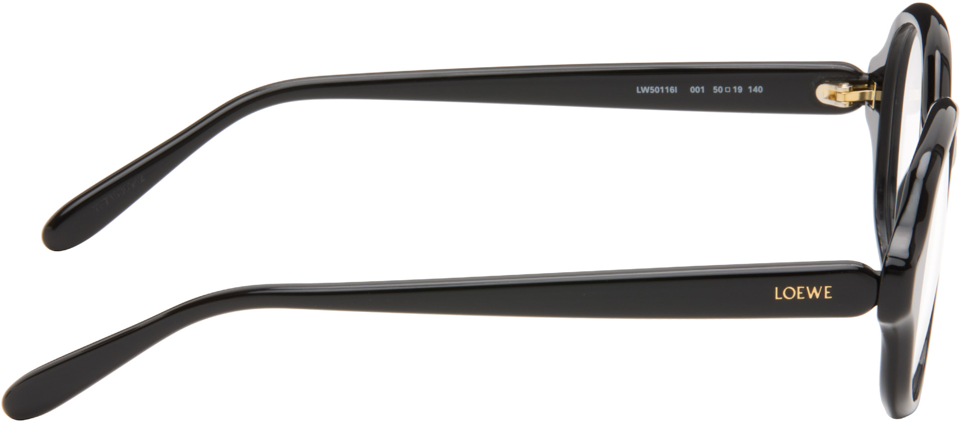 LOEWE - Black Slim Glasses