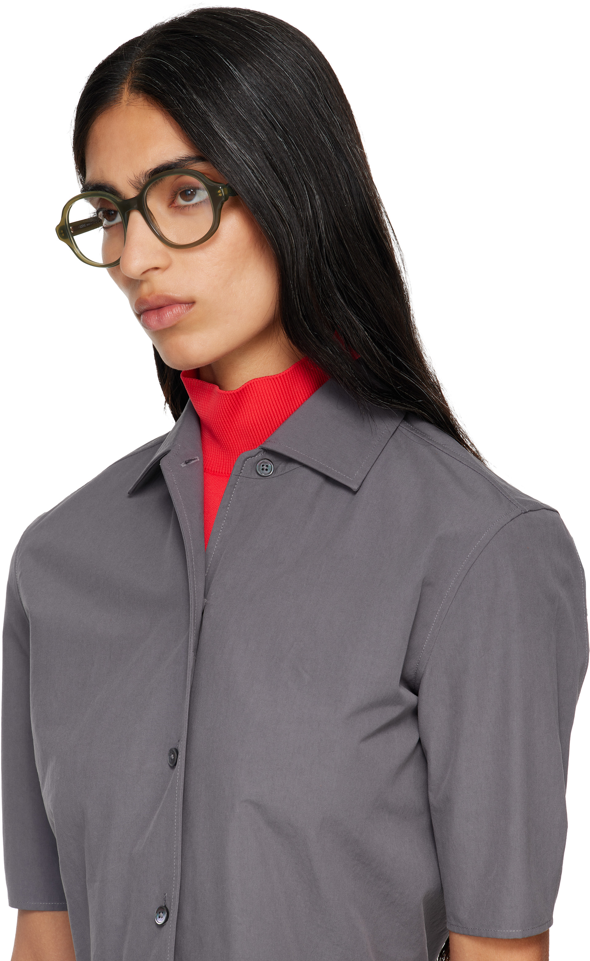 LOEWE - Lunettes grises à monture fine