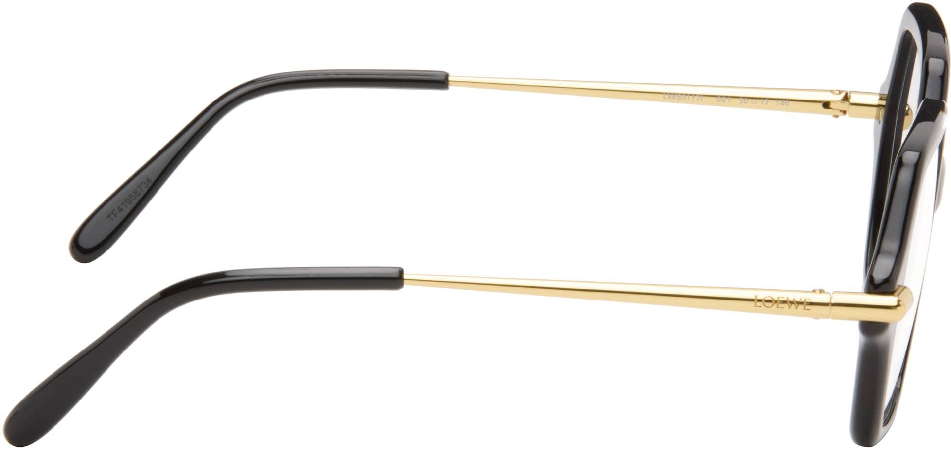 LOEWE - Black Slim Glasses