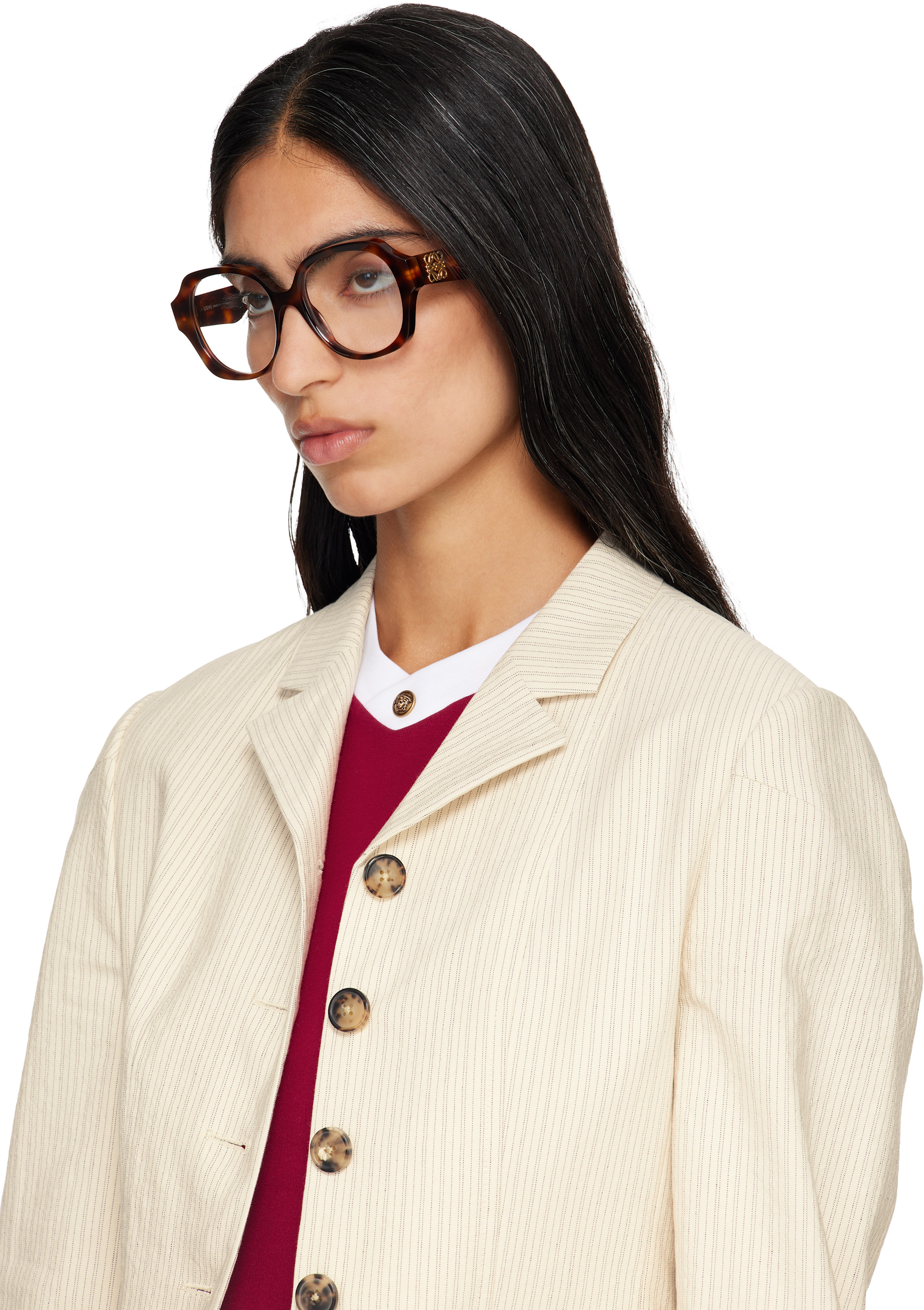 LOEWE - Lunettes brunes à anagrammes