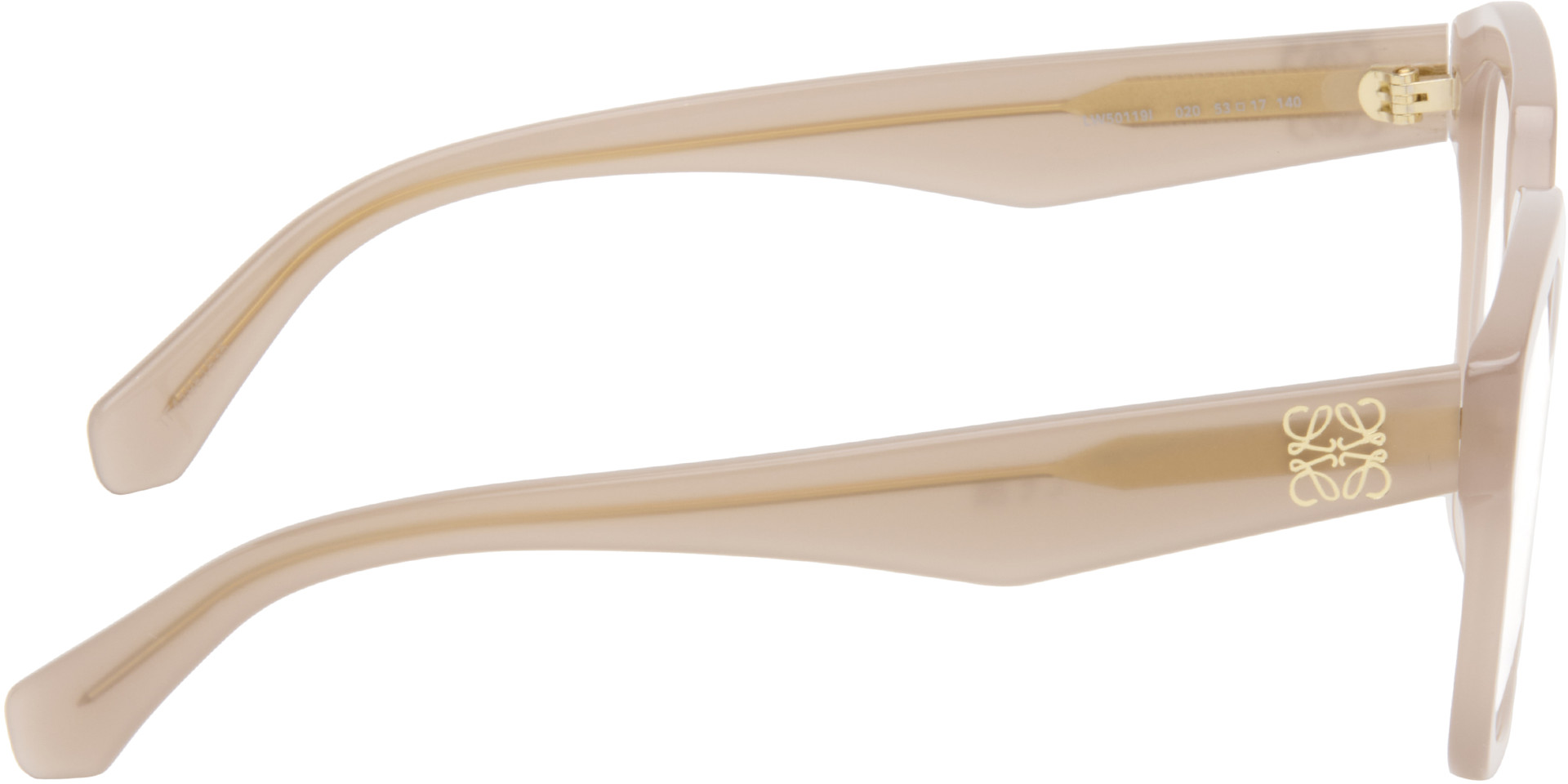 LOEWE - Lunettes taupe à anagrammes