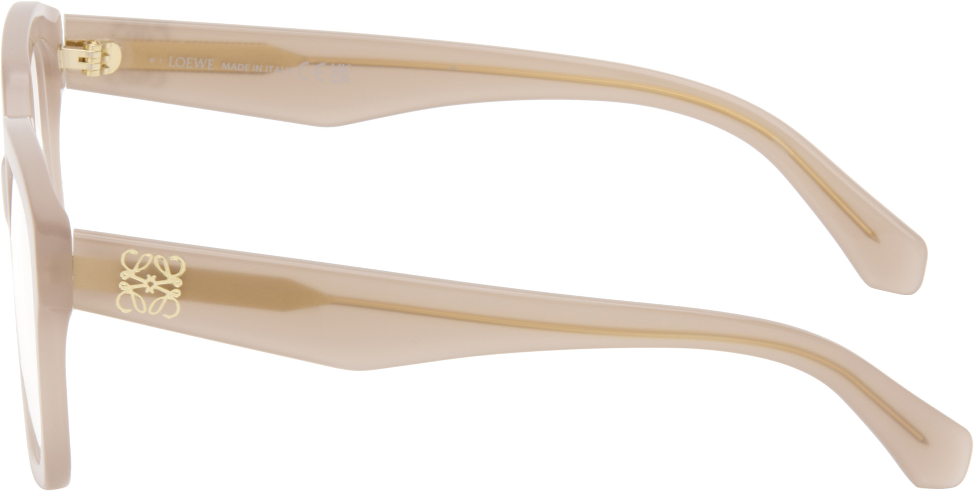 LOEWE - Lunettes taupe à anagrammes