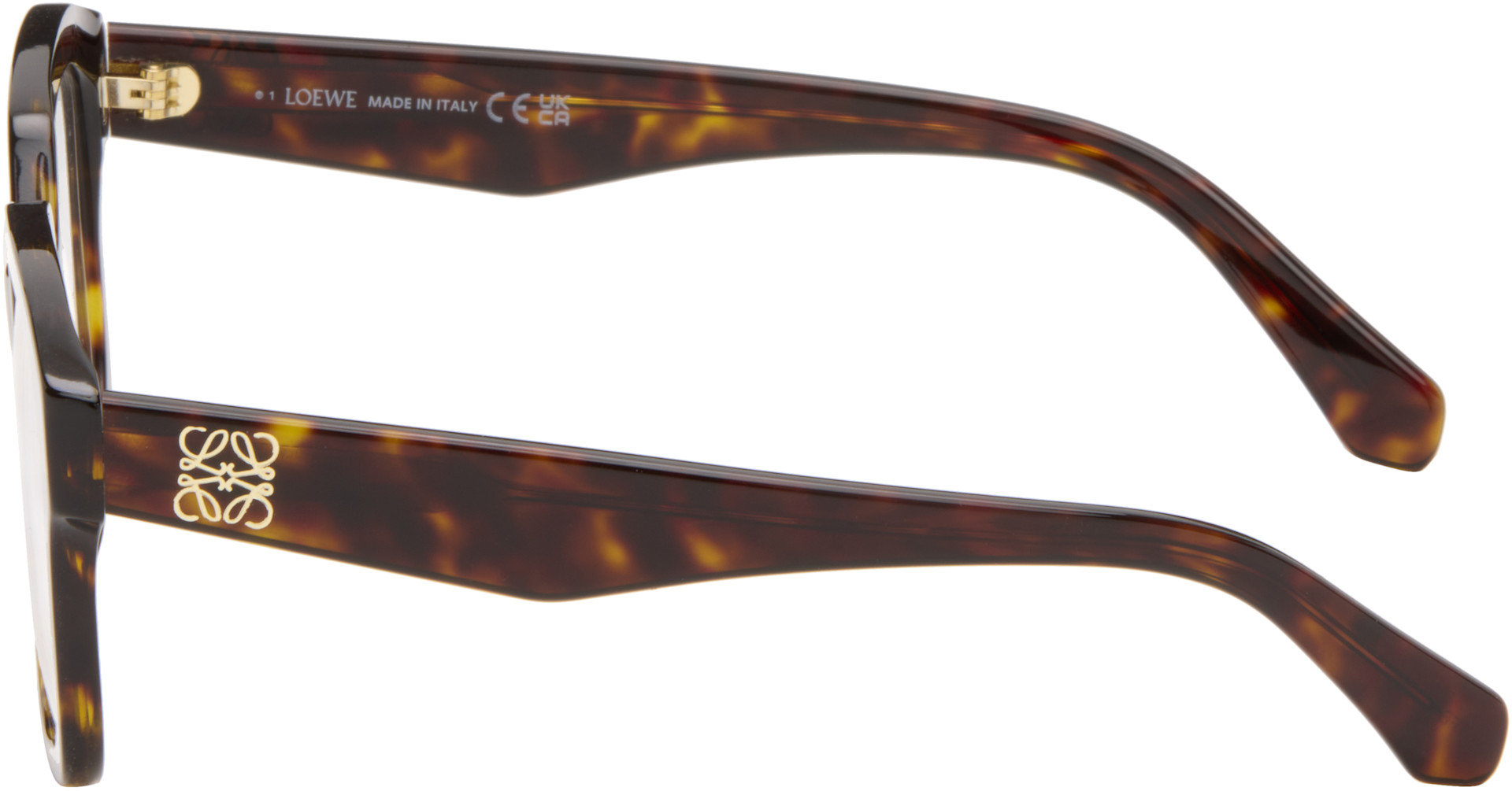 LOEWE - Lunettes brunes à anagrammes