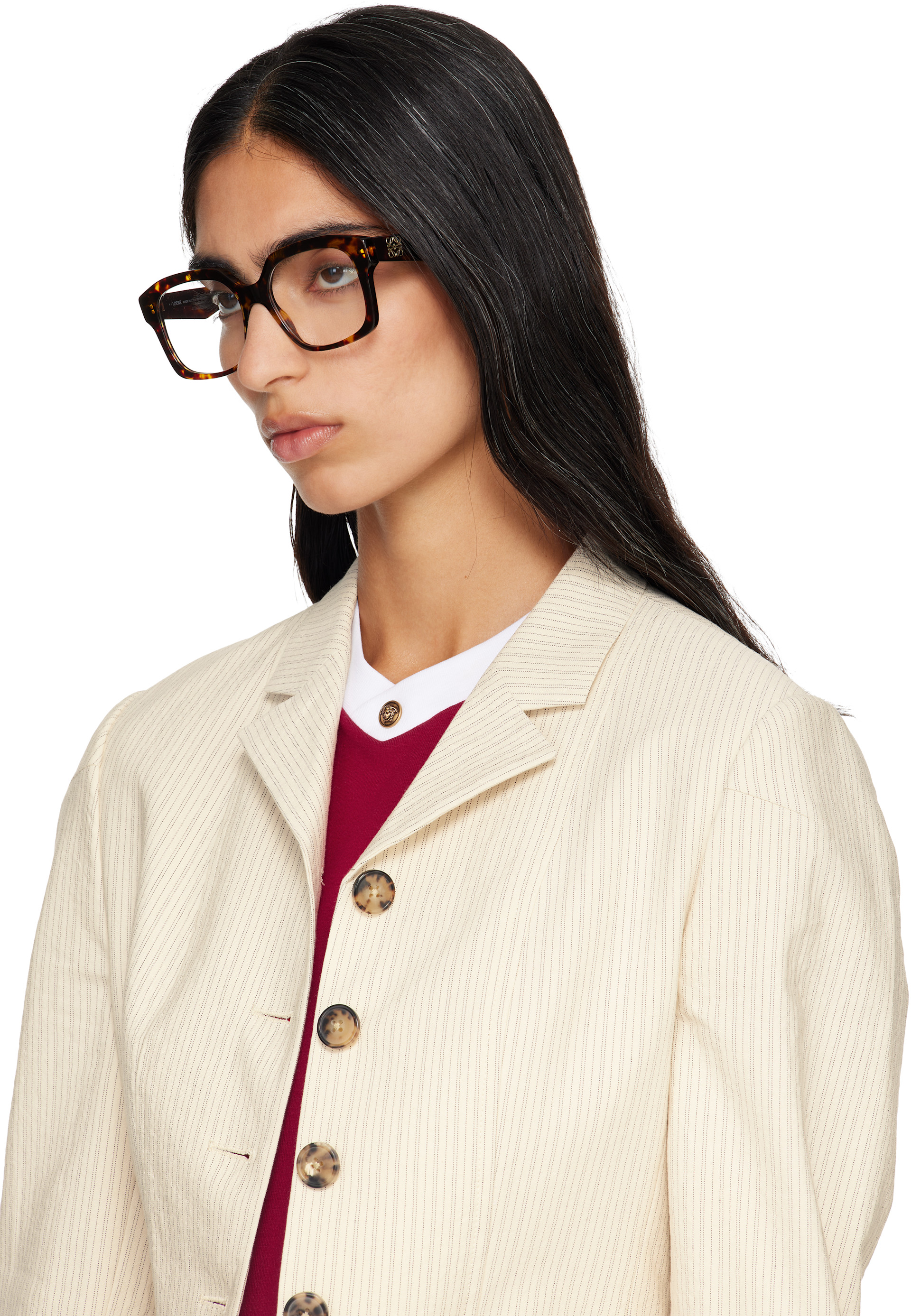 LOEWE - Lunettes brunes à anagrammes