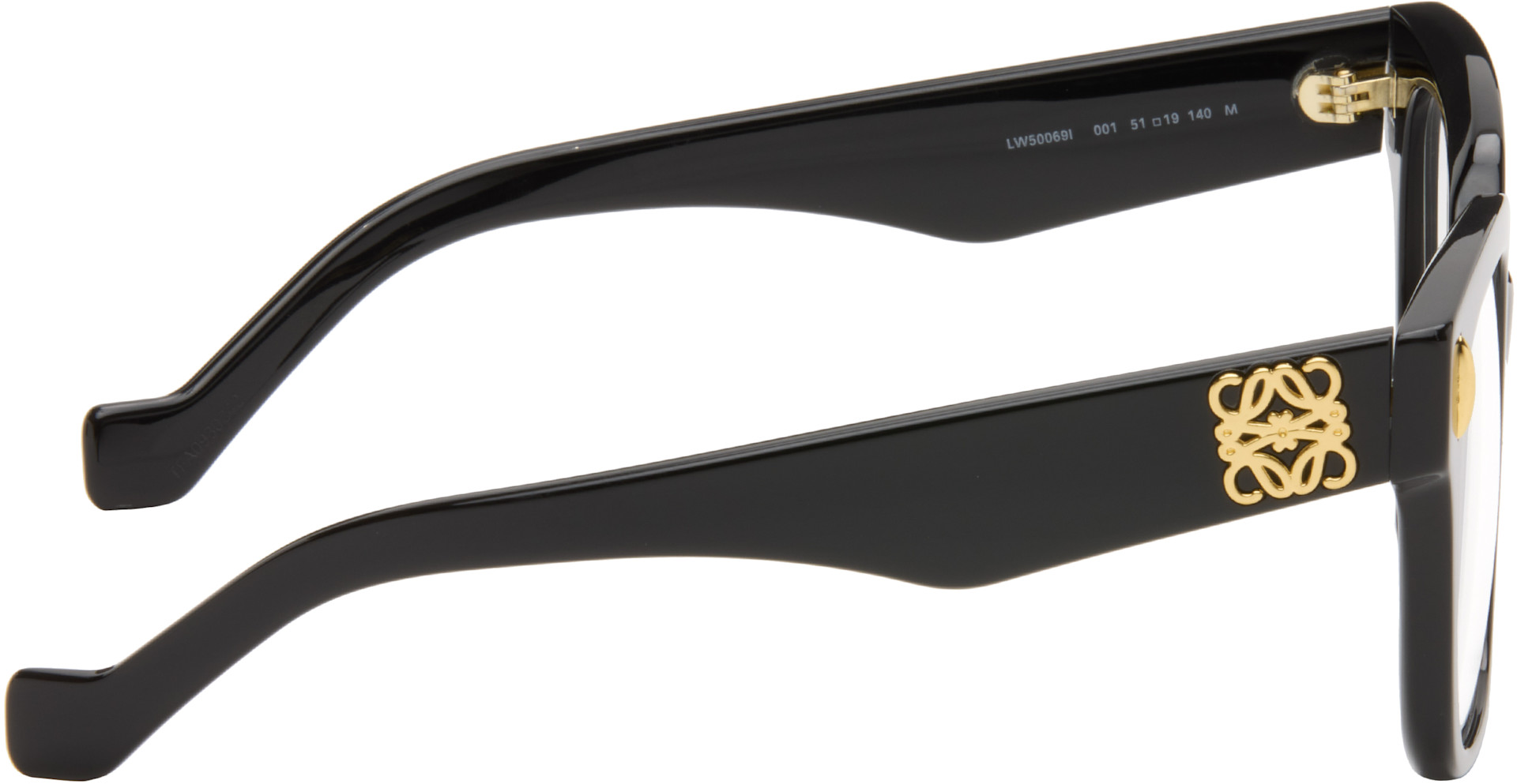 LOEWE - Lunettes noires à anagrammes