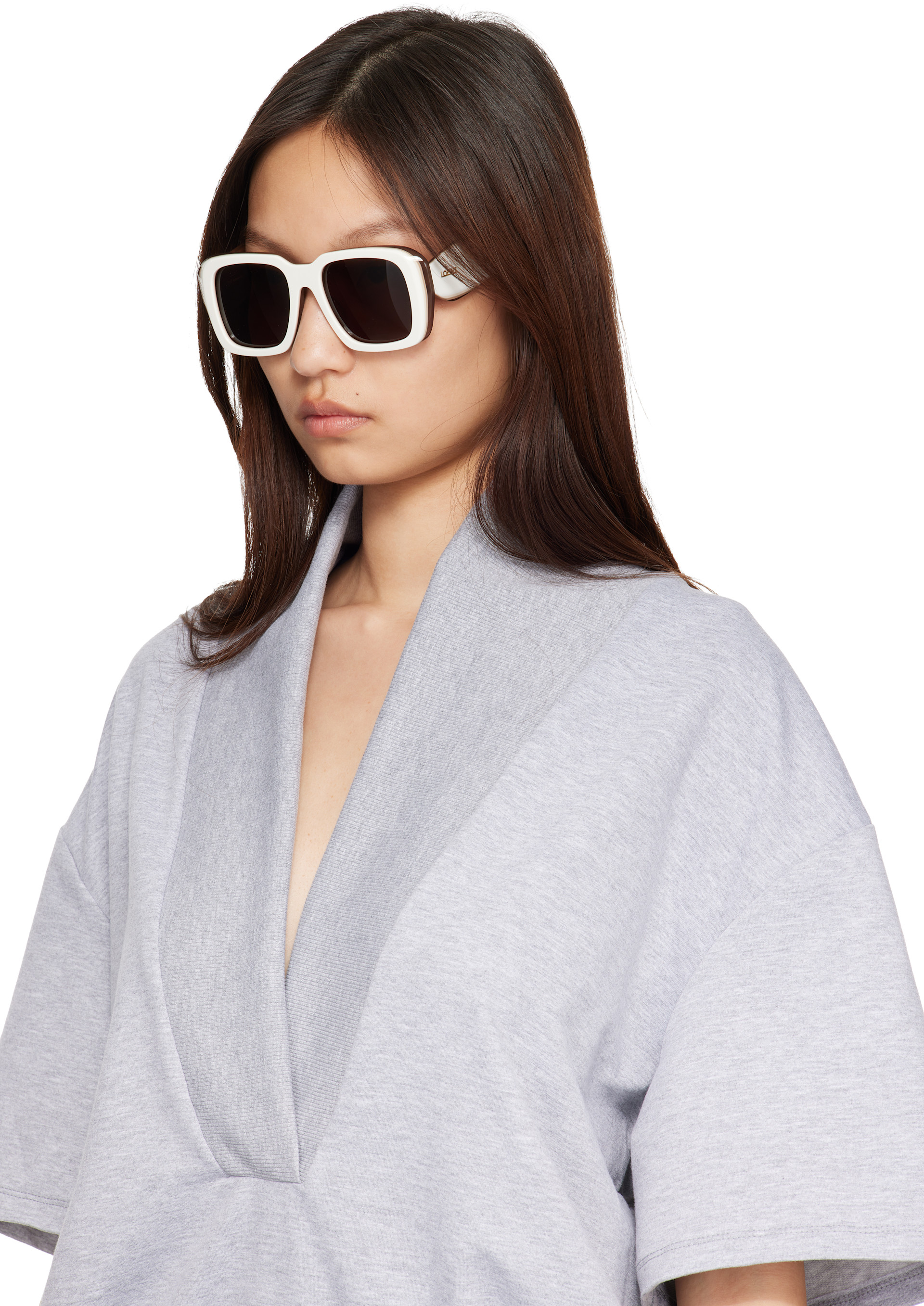 LOEWE - Lunettes de soleil blanches