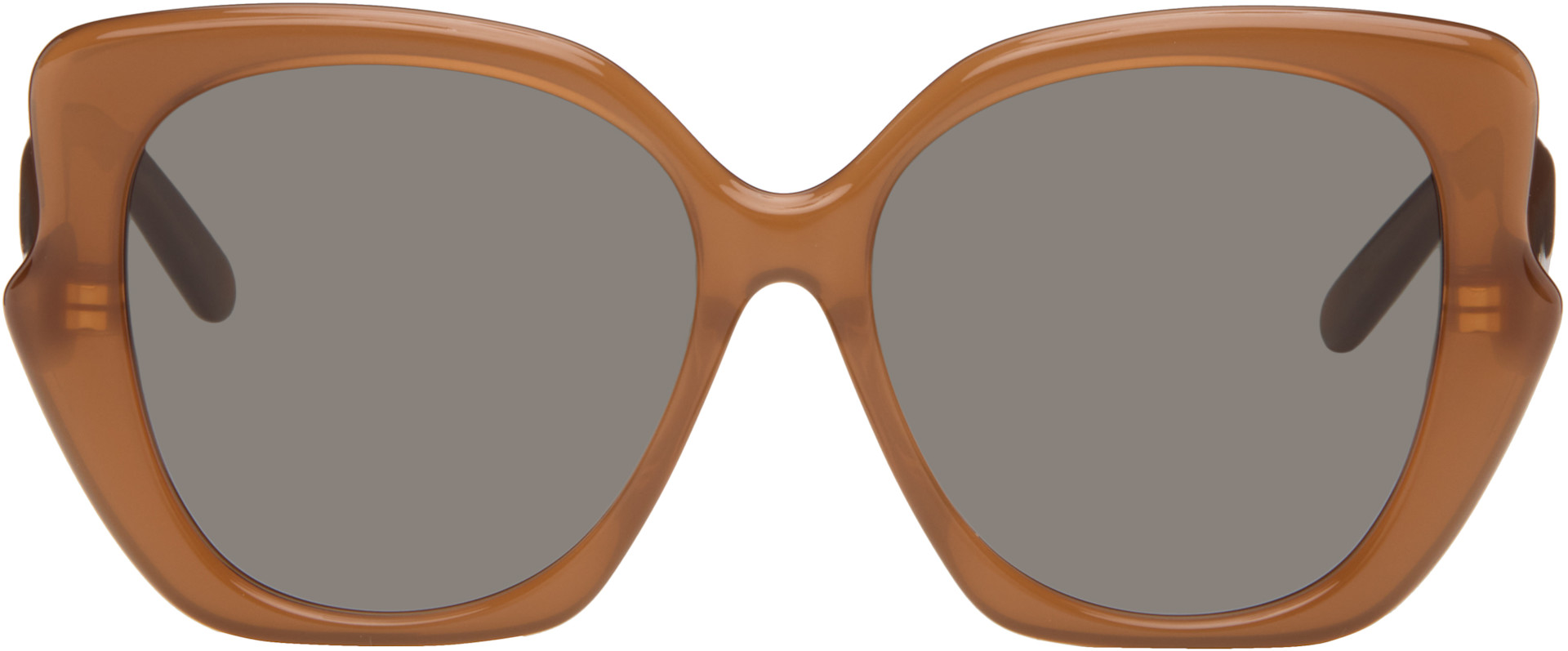 LOEWE - Tan Fantasy Slim Sunglasses