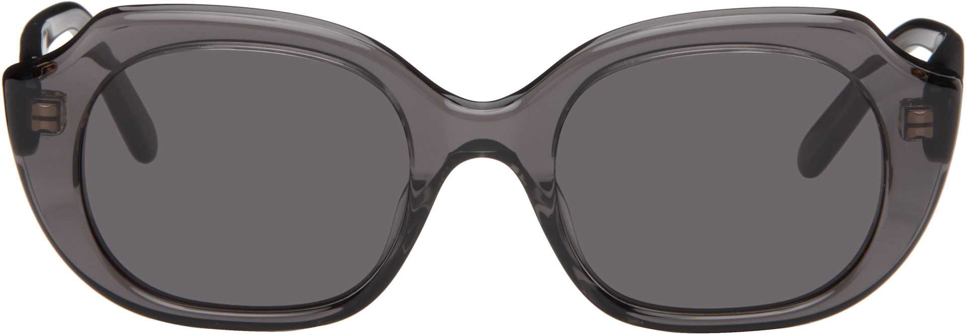LOEWE - Lunettes de soleil étroites grises