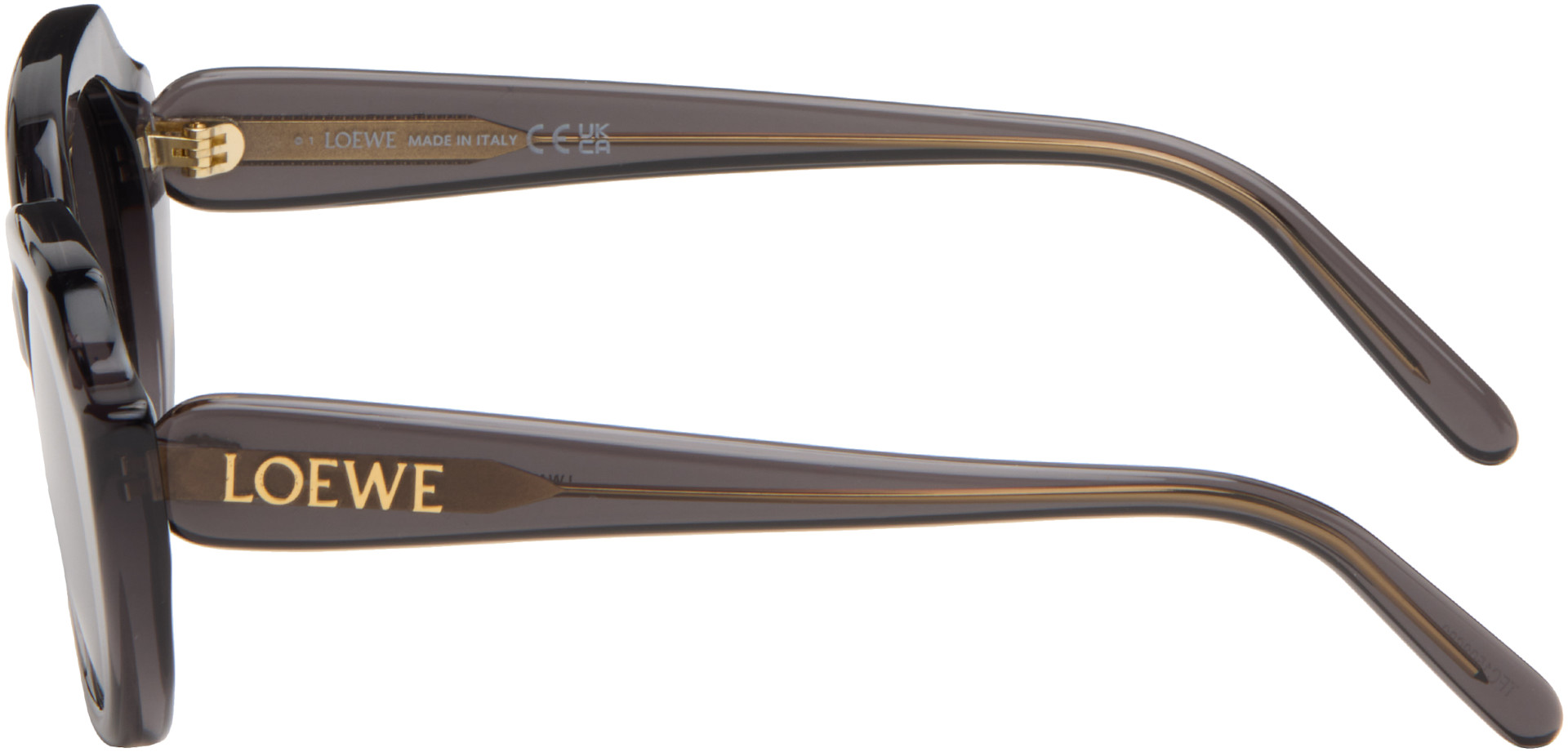 LOEWE - Lunettes de soleil étroites grises
