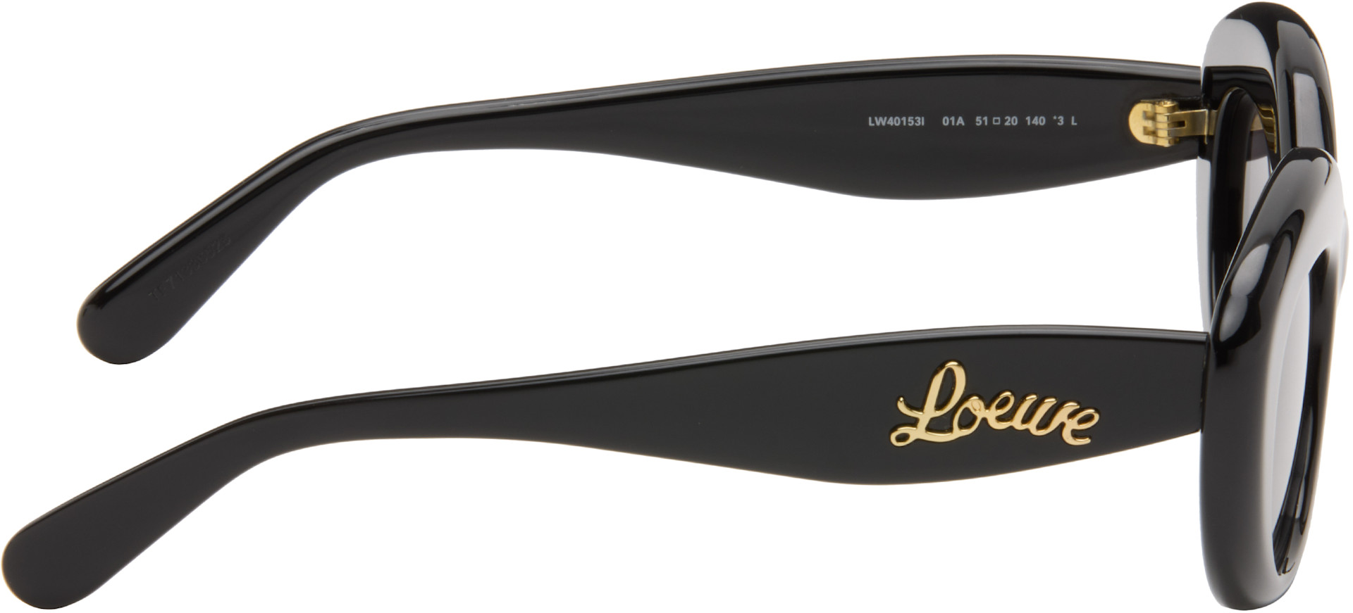 Loewe Curvy Cat Eye Sunglasses NWT LOEWE EYEWEAR Inflated cat-eye tortoiseshell acetate  main image 4