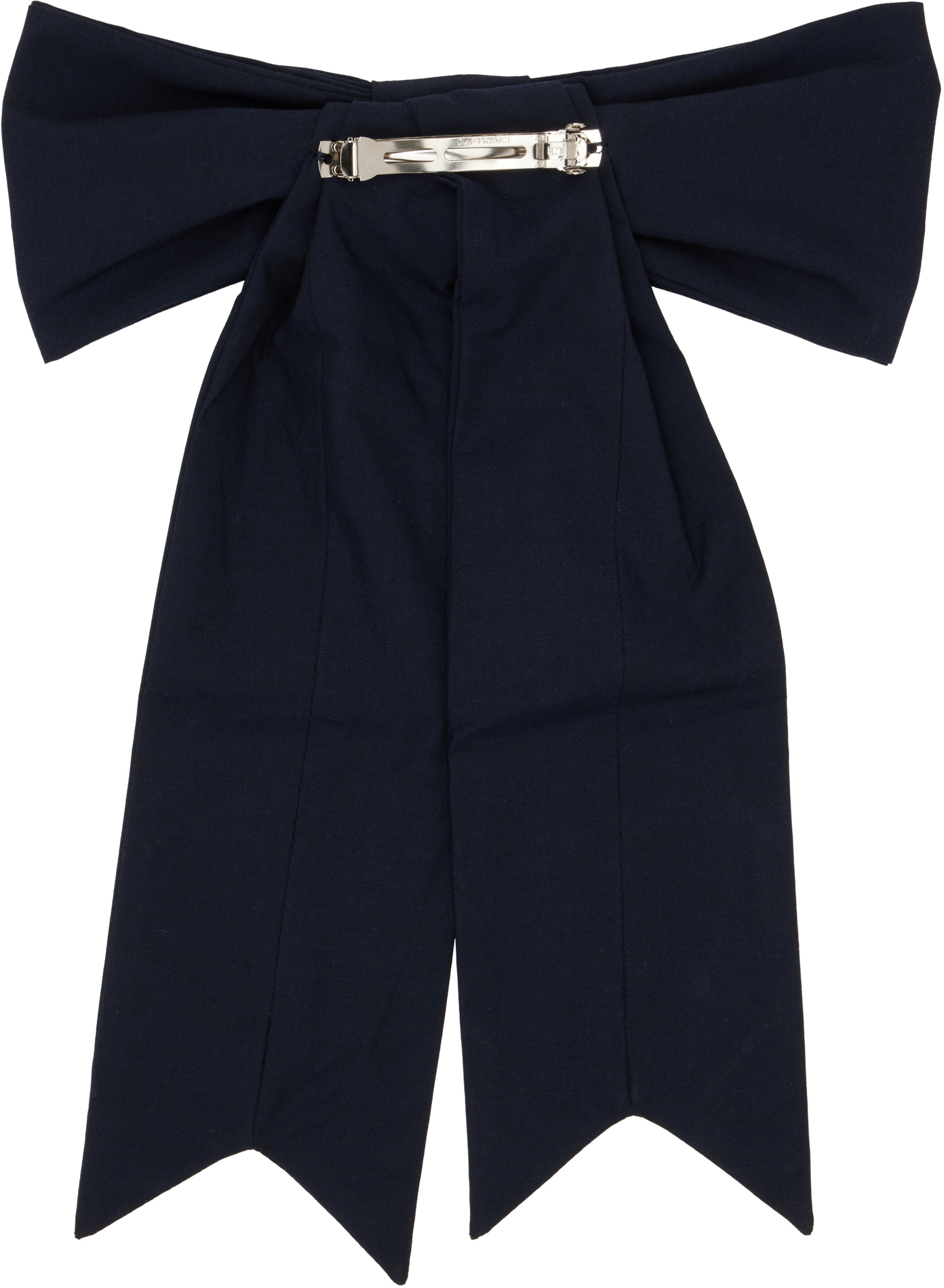 Sandy Liang - Barrette Jumbow bleu marine