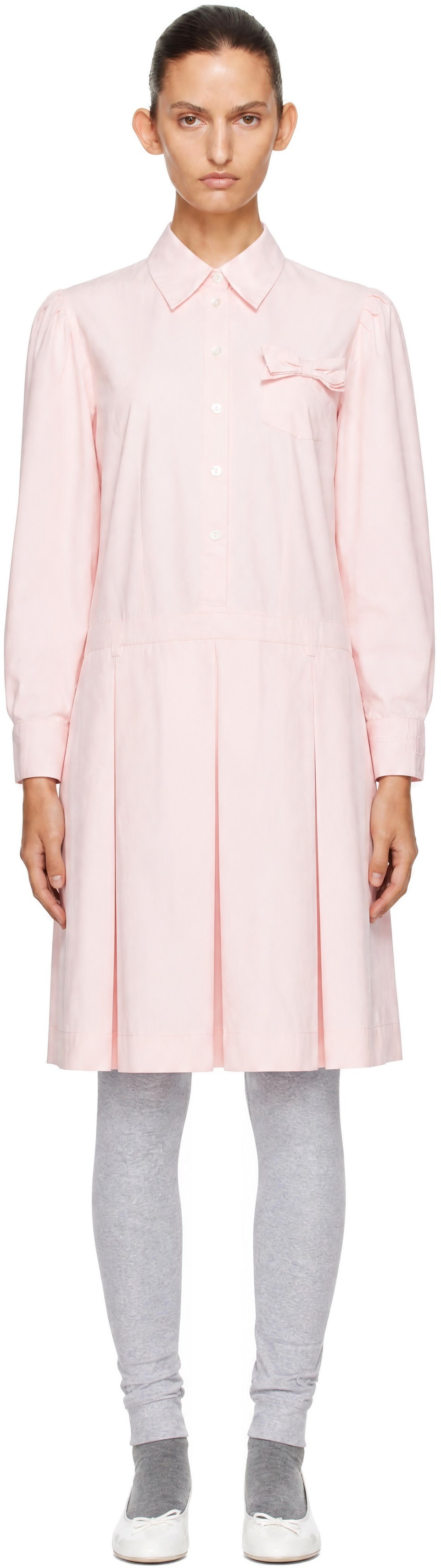 Sandy Liang - Robe midi Murray rose