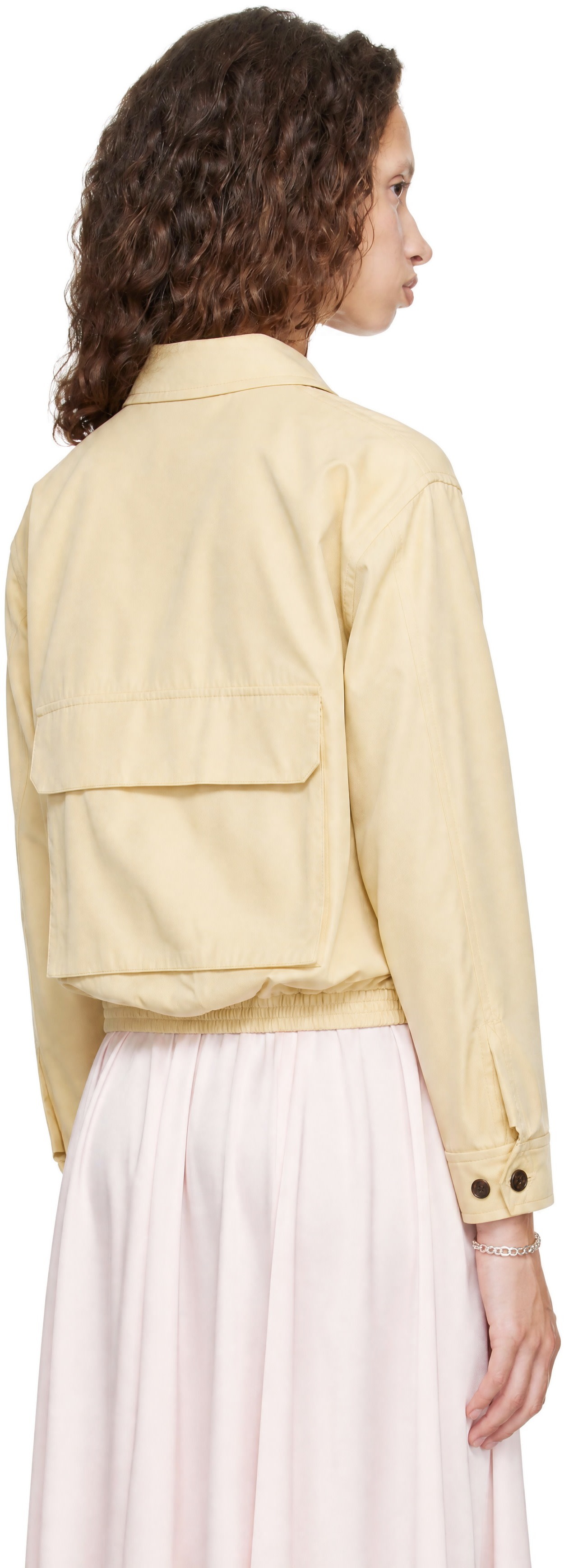 Sandy Liang - Beige Darcy Jacket