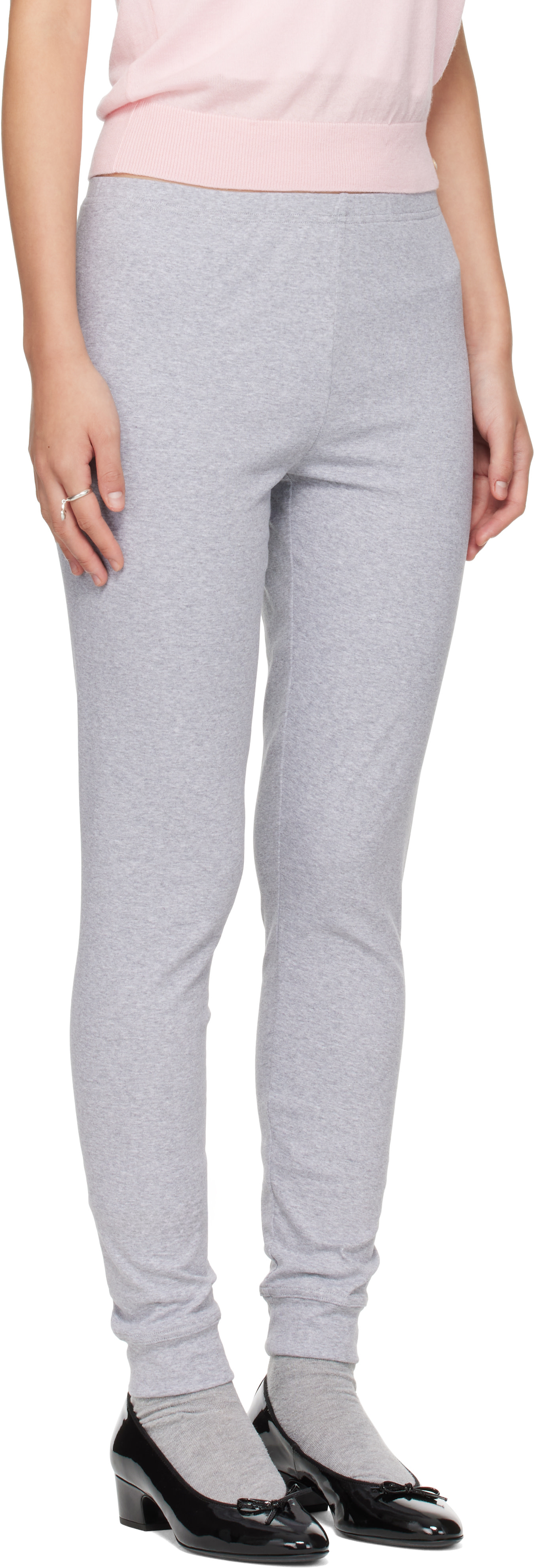 Sandy Liang - Legging Jane gris