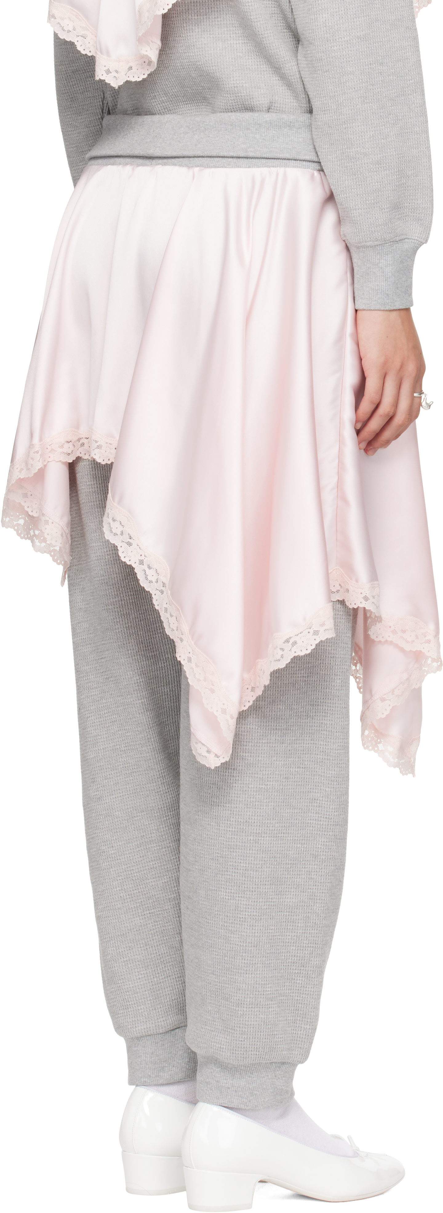 Sandy Liang - Pantalon Rue gris