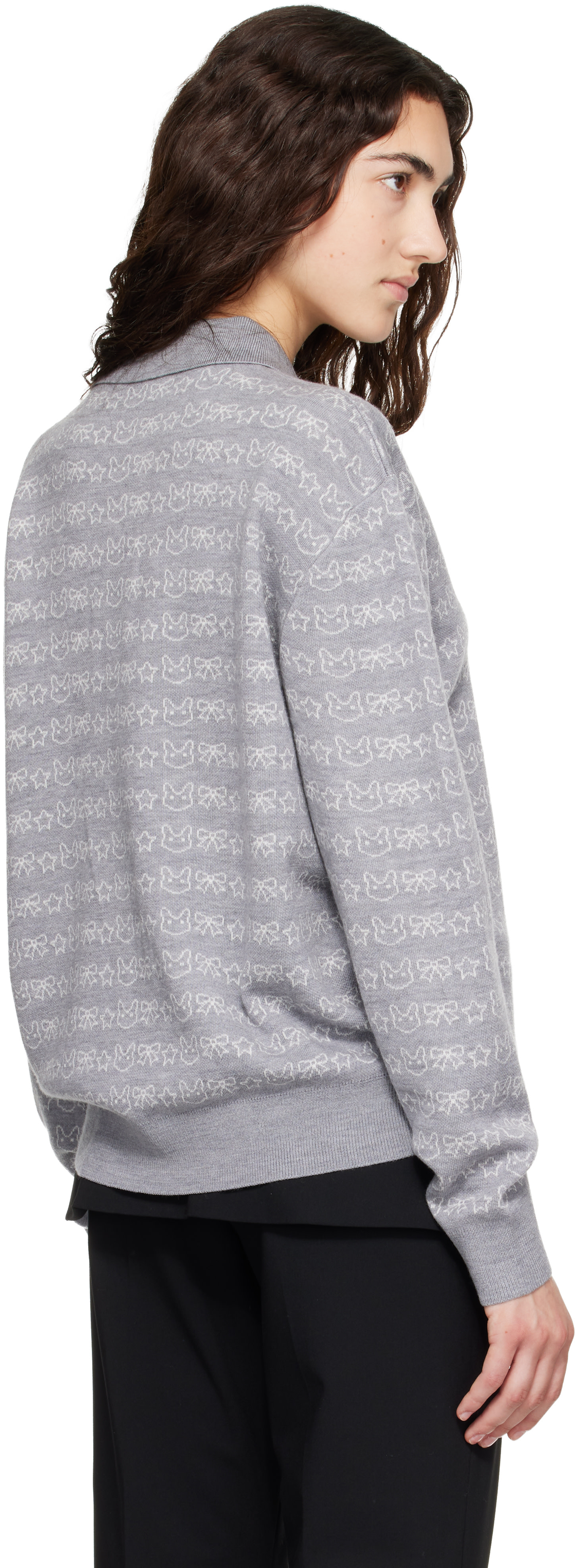 Sandy Liang - Polo Woods gris