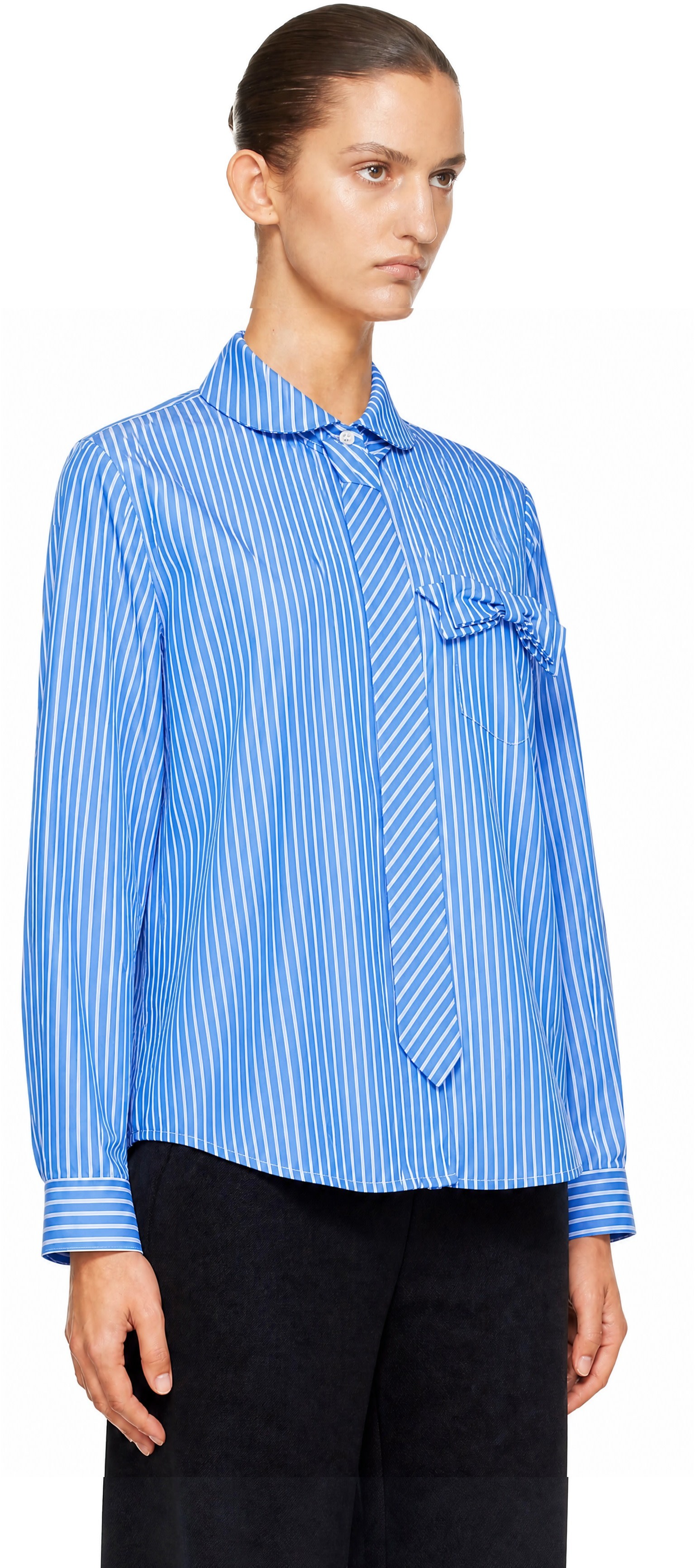 Sandy Liang - Chemise Gemma bleue
